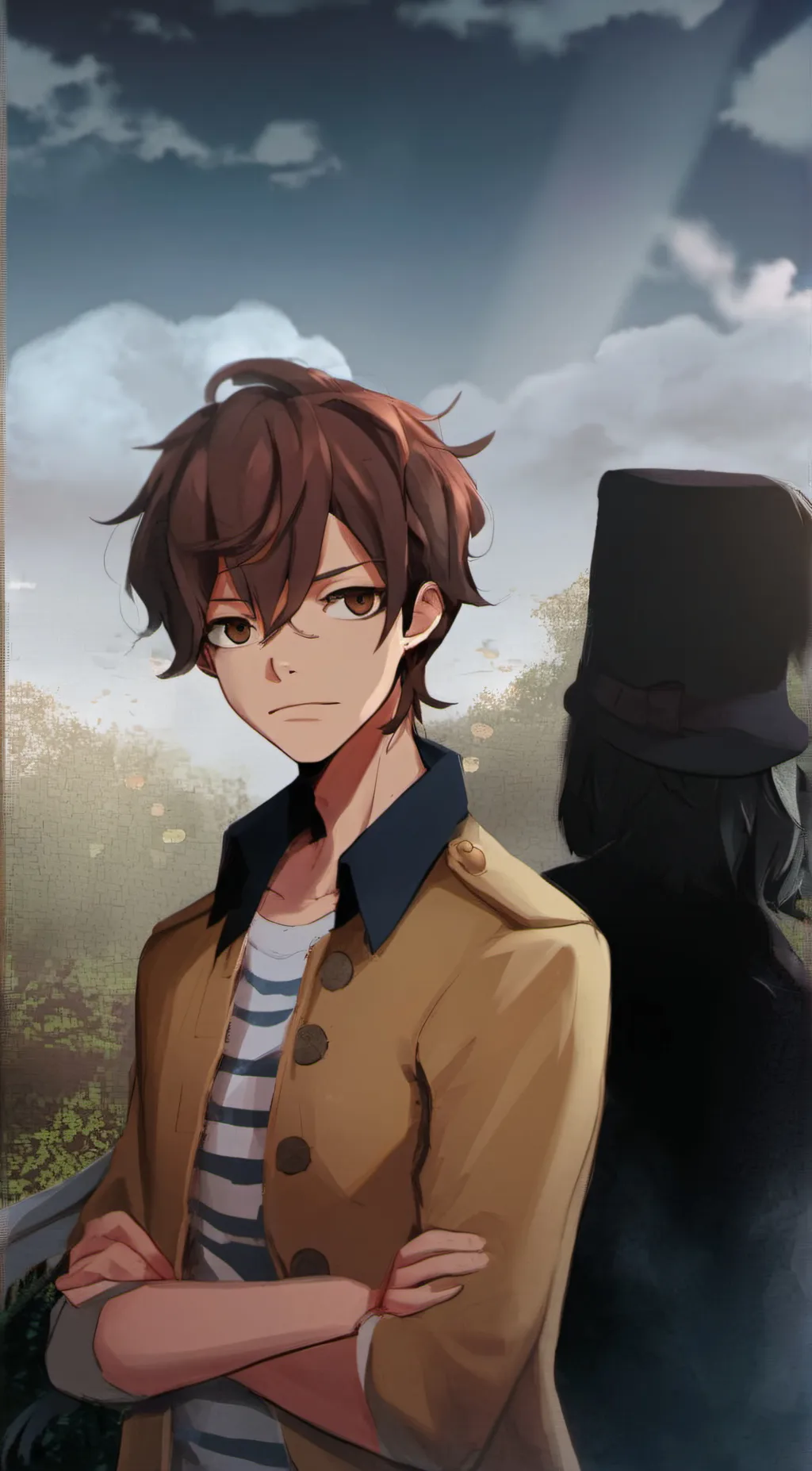 ai character: Kayden  background