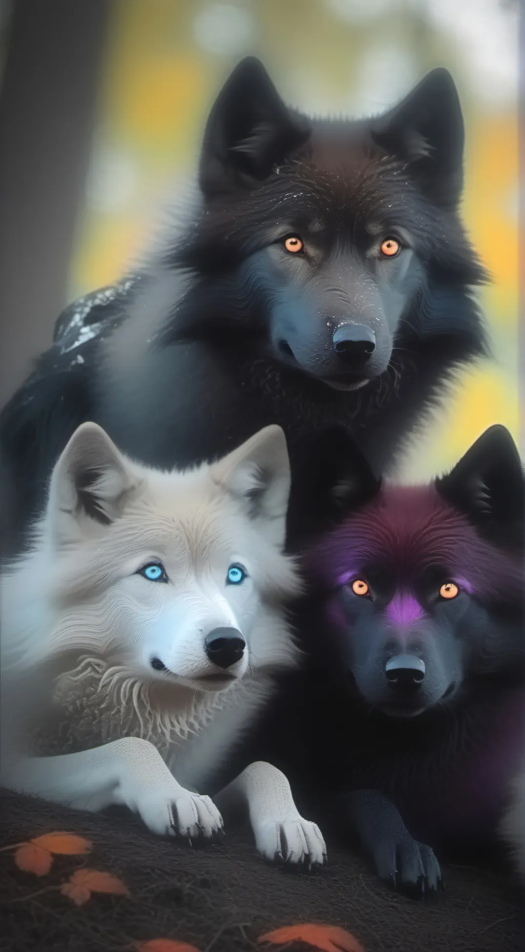 ai character: Mike, Alex, sam background