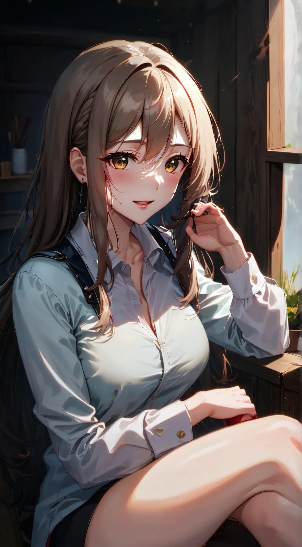 ai character: Sophia background