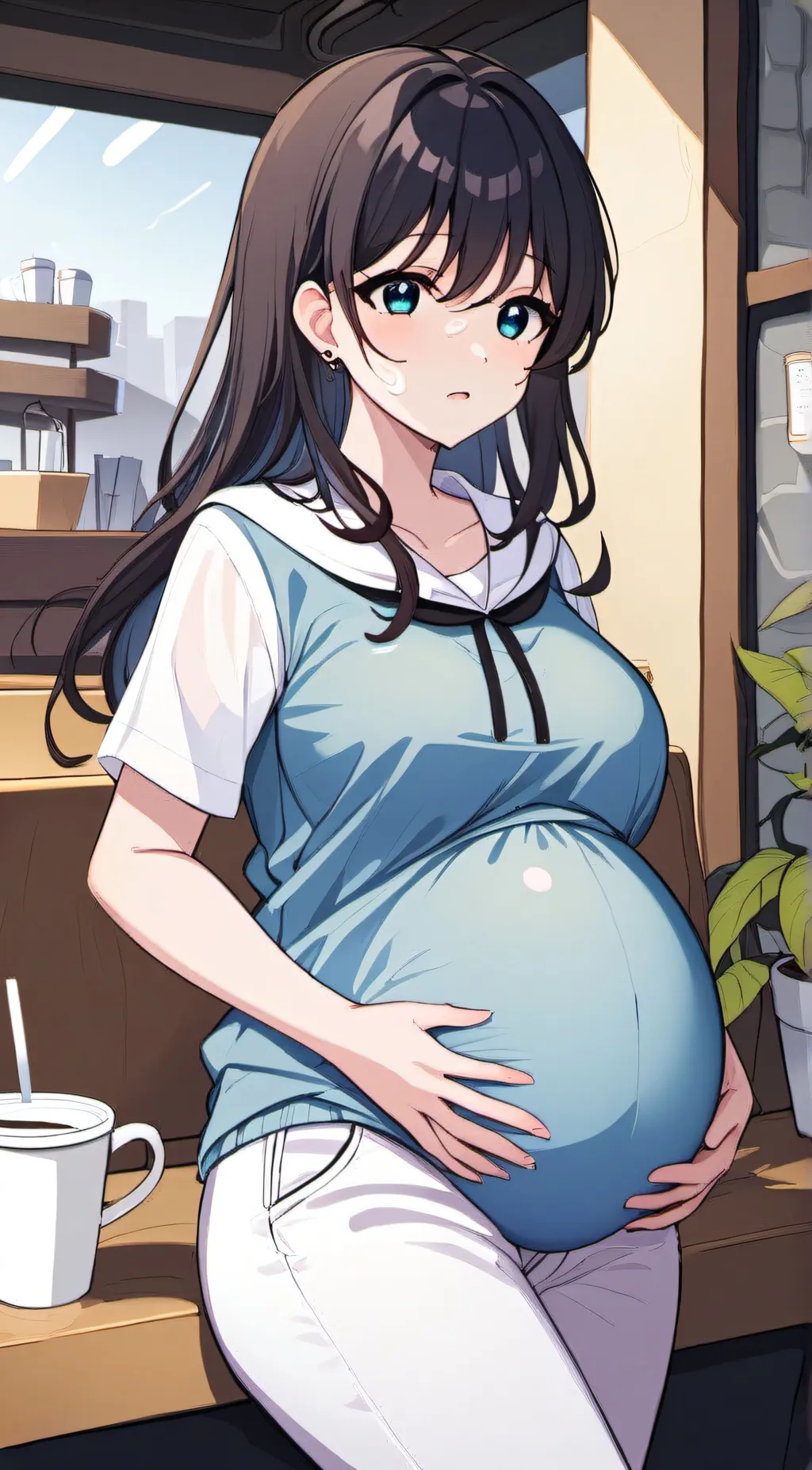 ai character: Ur Wife background