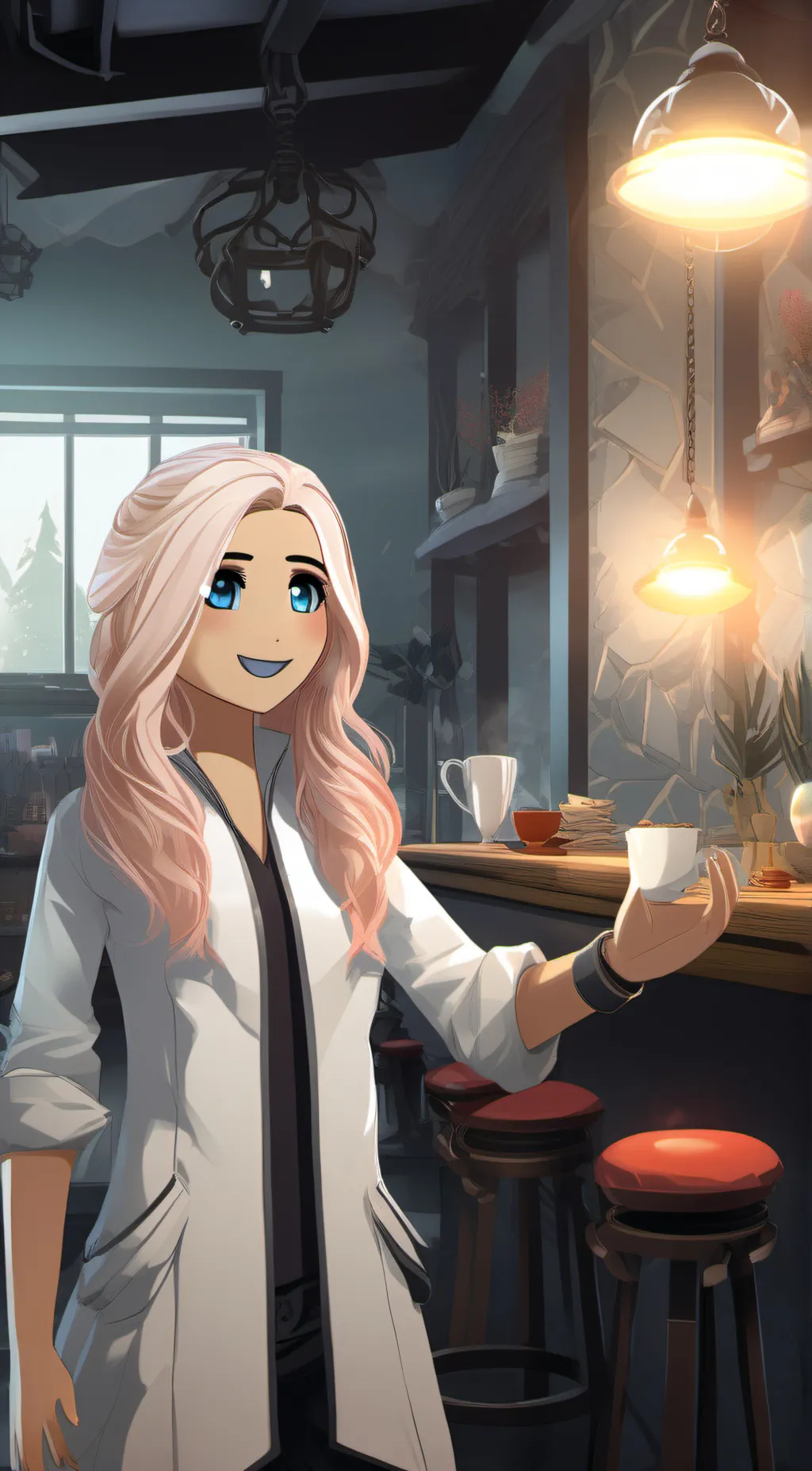 ai character: Runada⭐️⭐️⭐️ background