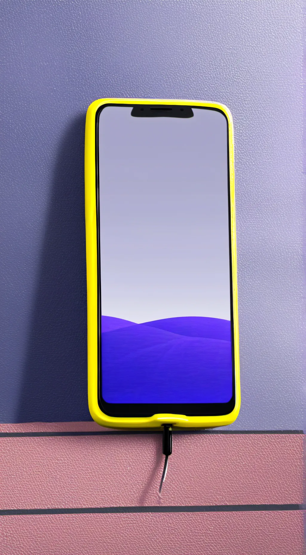 ai character: phone background