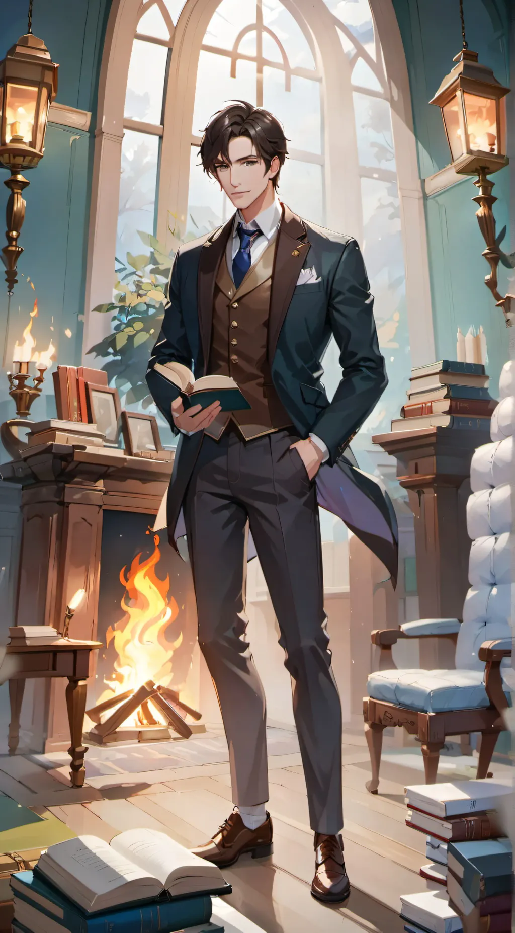 ai character: Nicholas background