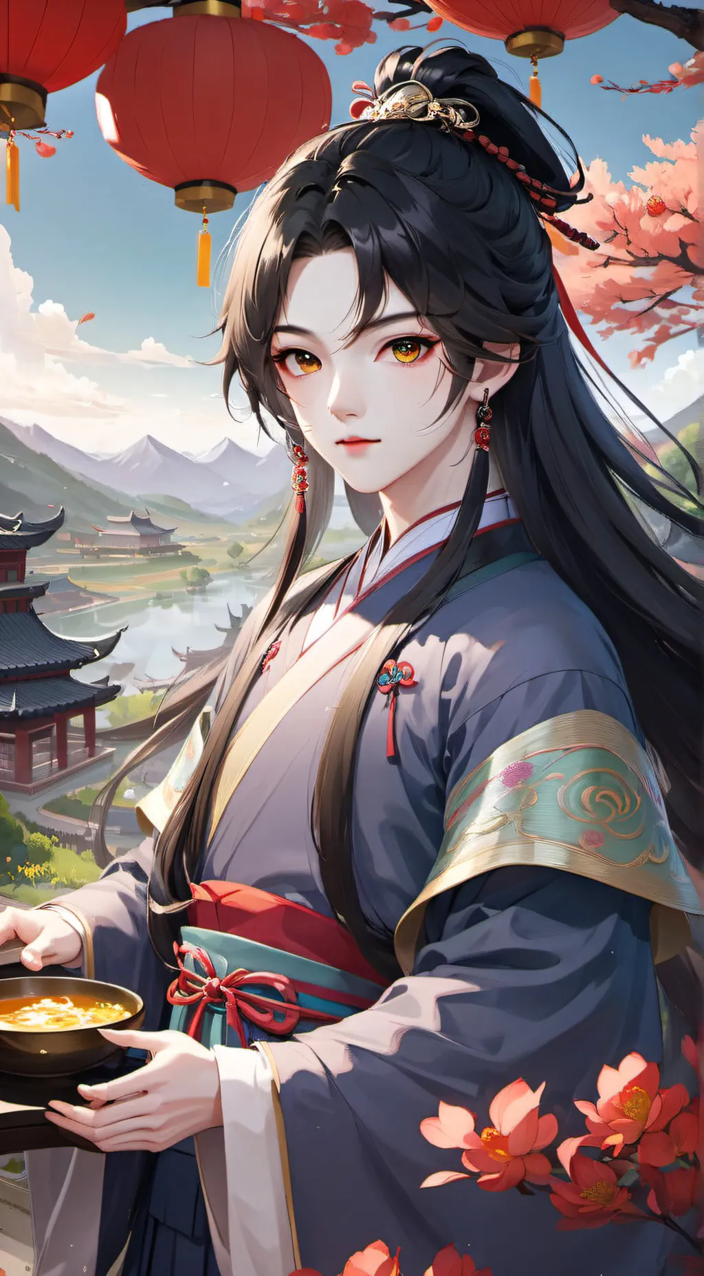ai character: wong li background