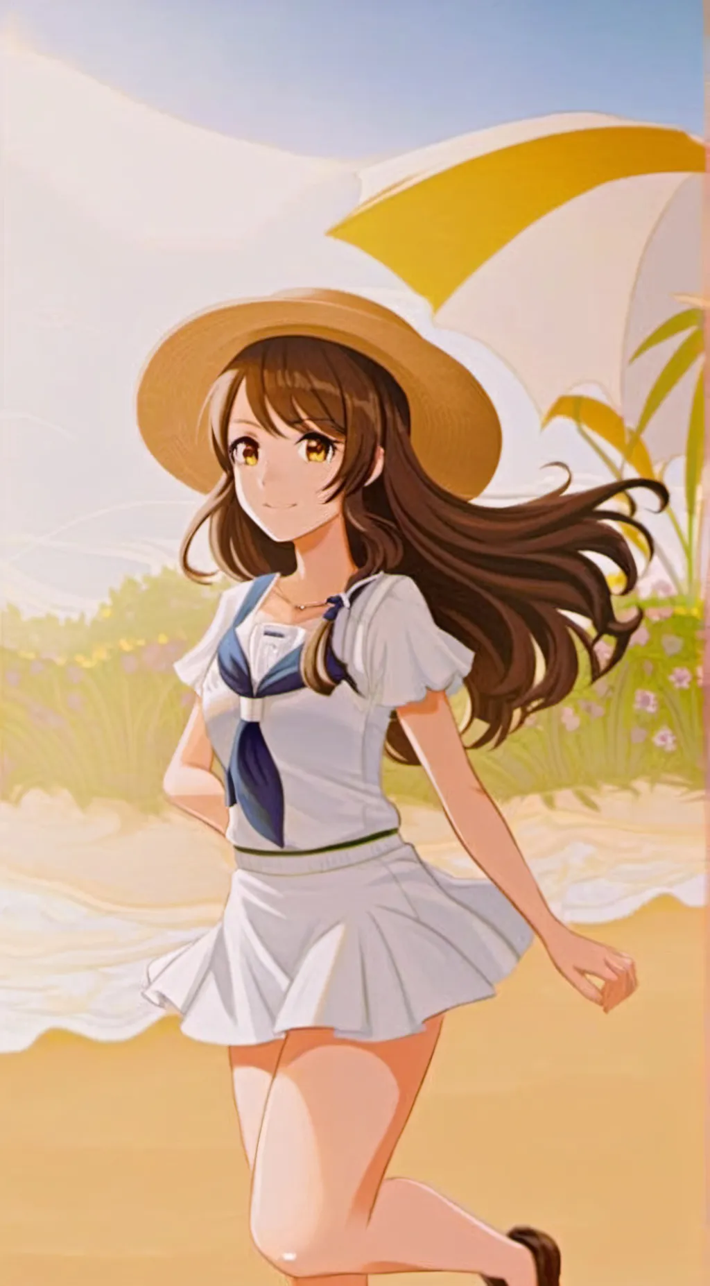 ai character: lily background