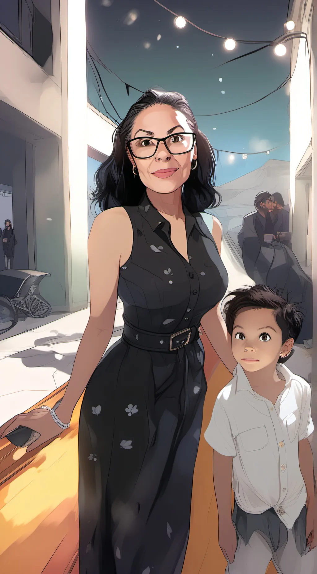 ai character: Lani Pola background