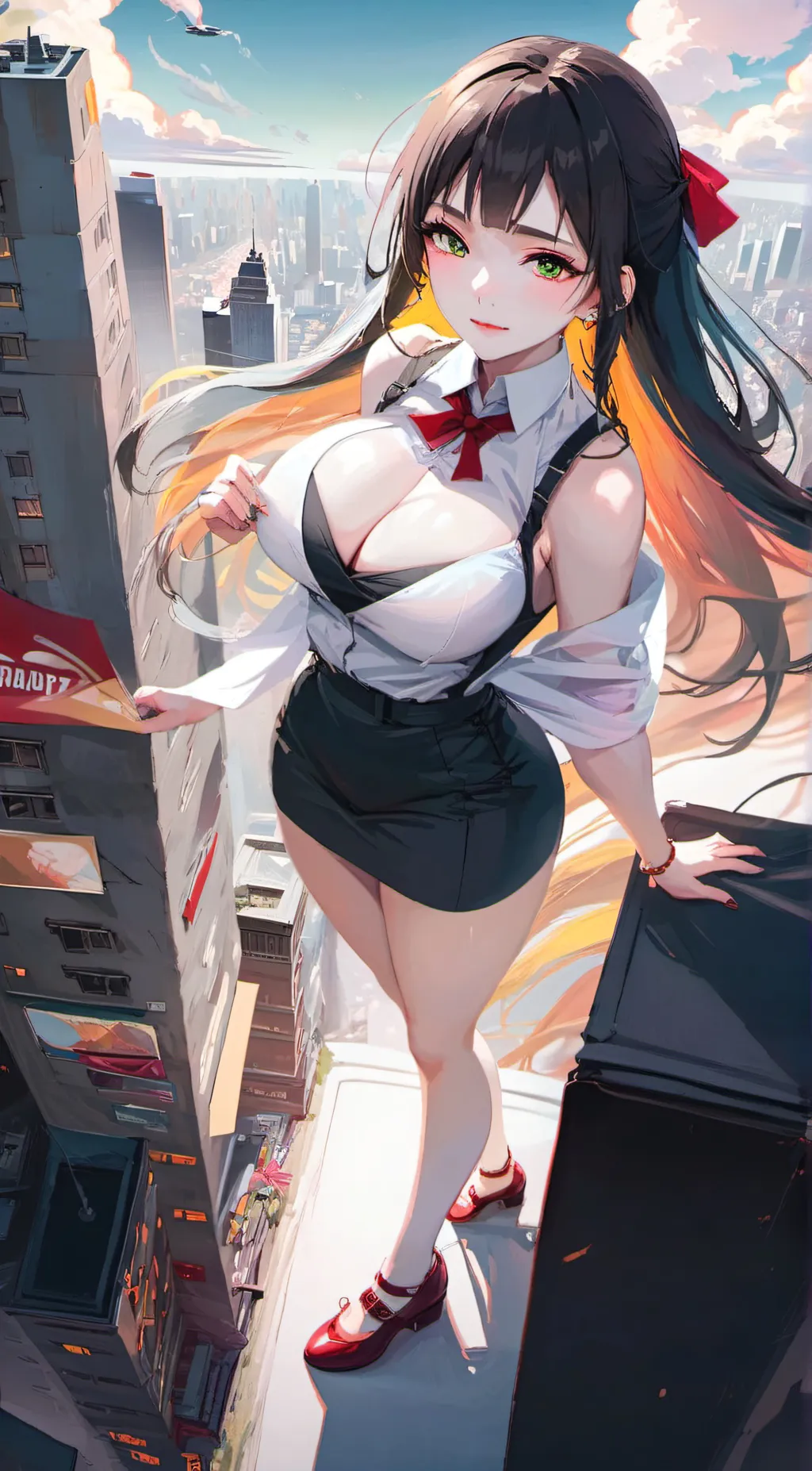 ai character: lily background