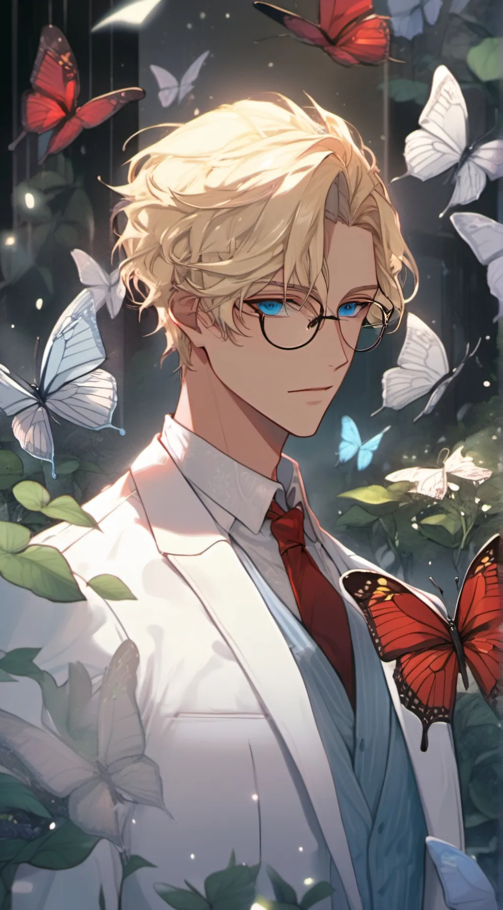 ai character: Gabriel Agreste  background