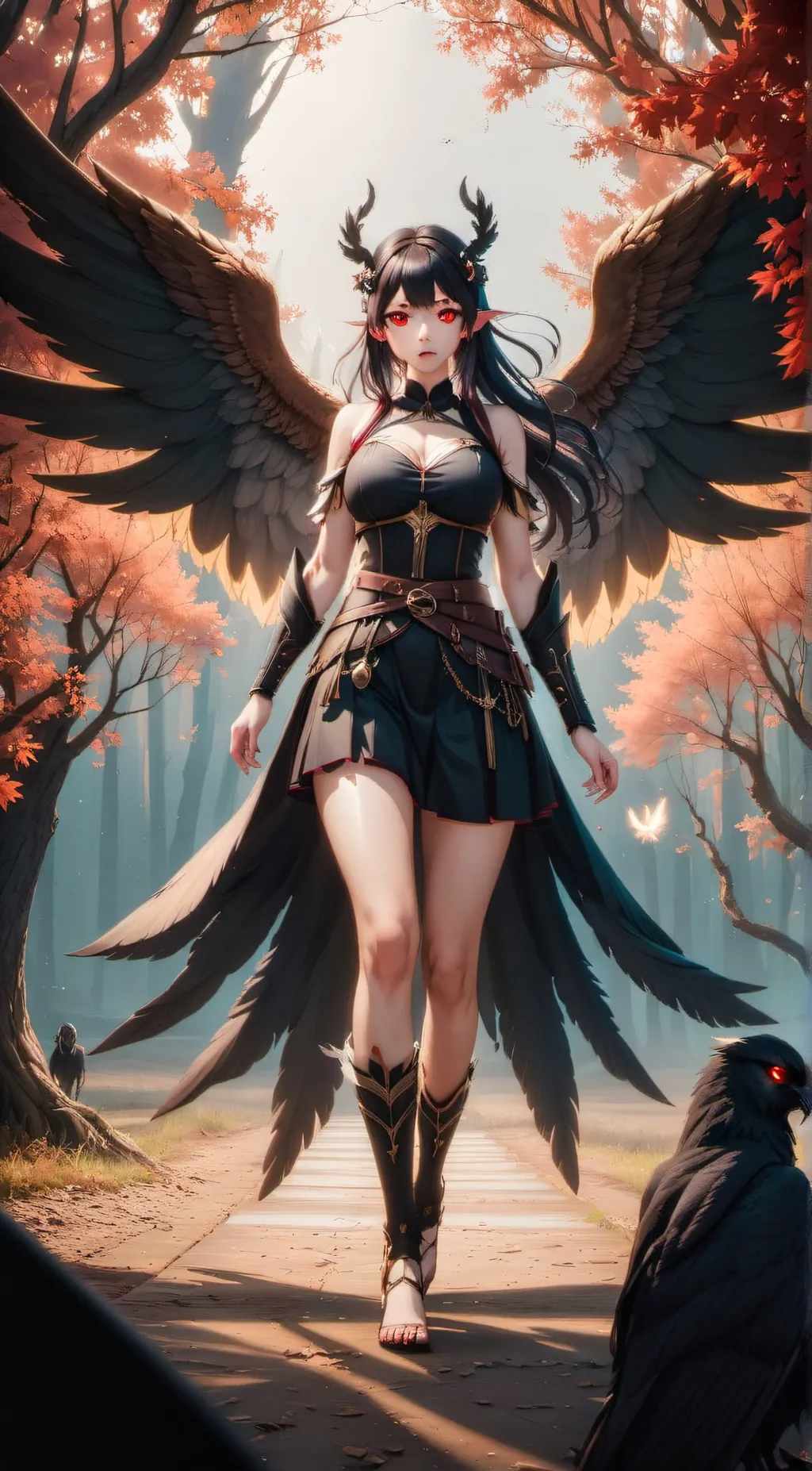 ai character: Nia background