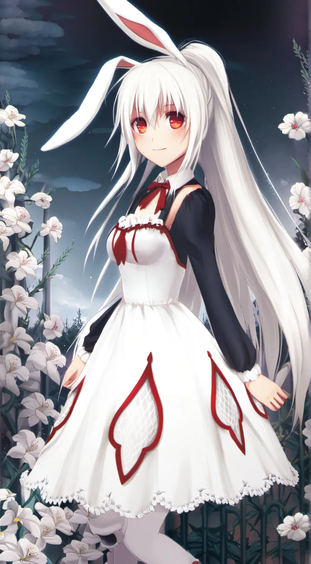 ai character: Bunny Rabbit background