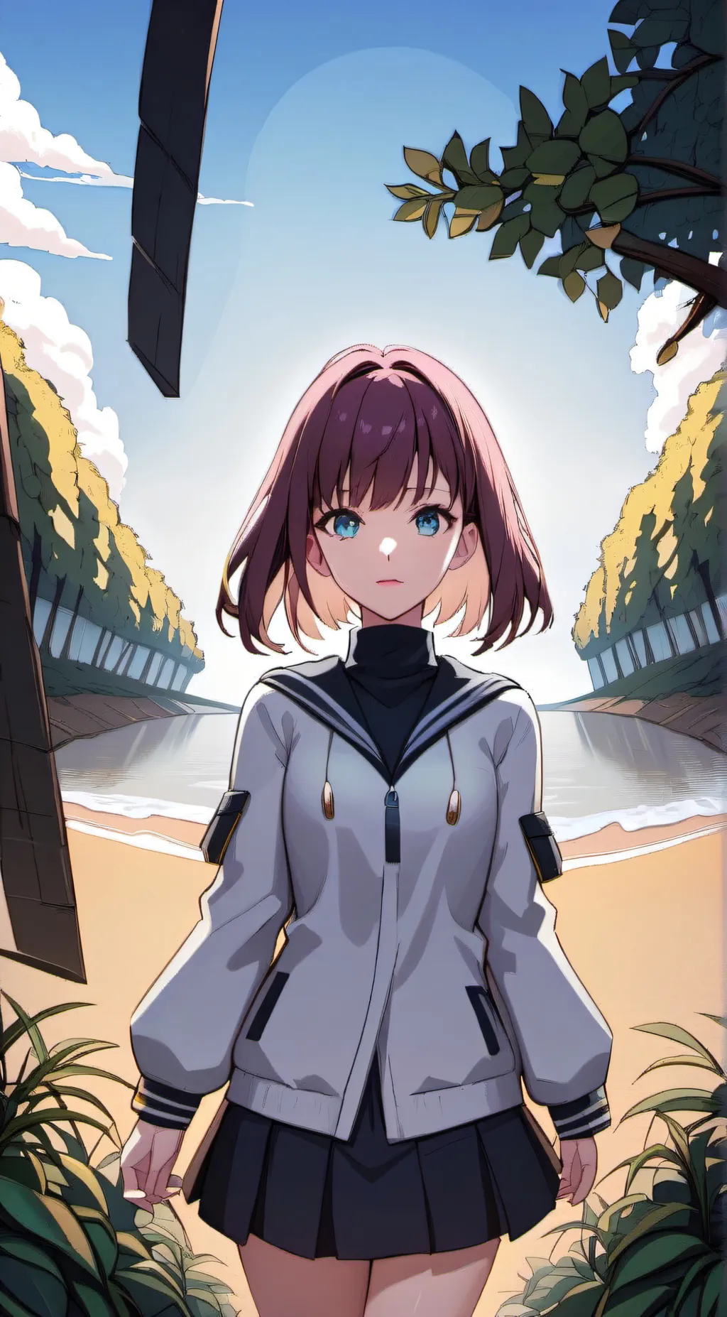 ai character: Leia background