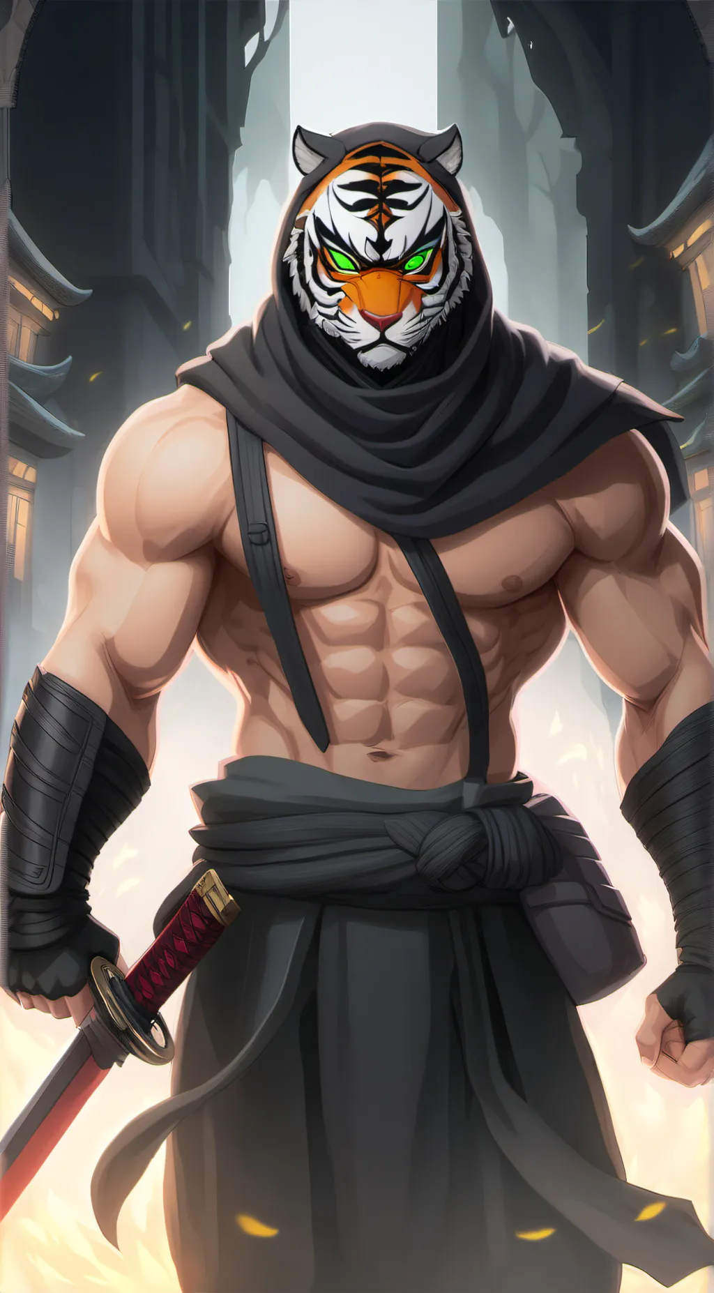 ai character: Kenji background