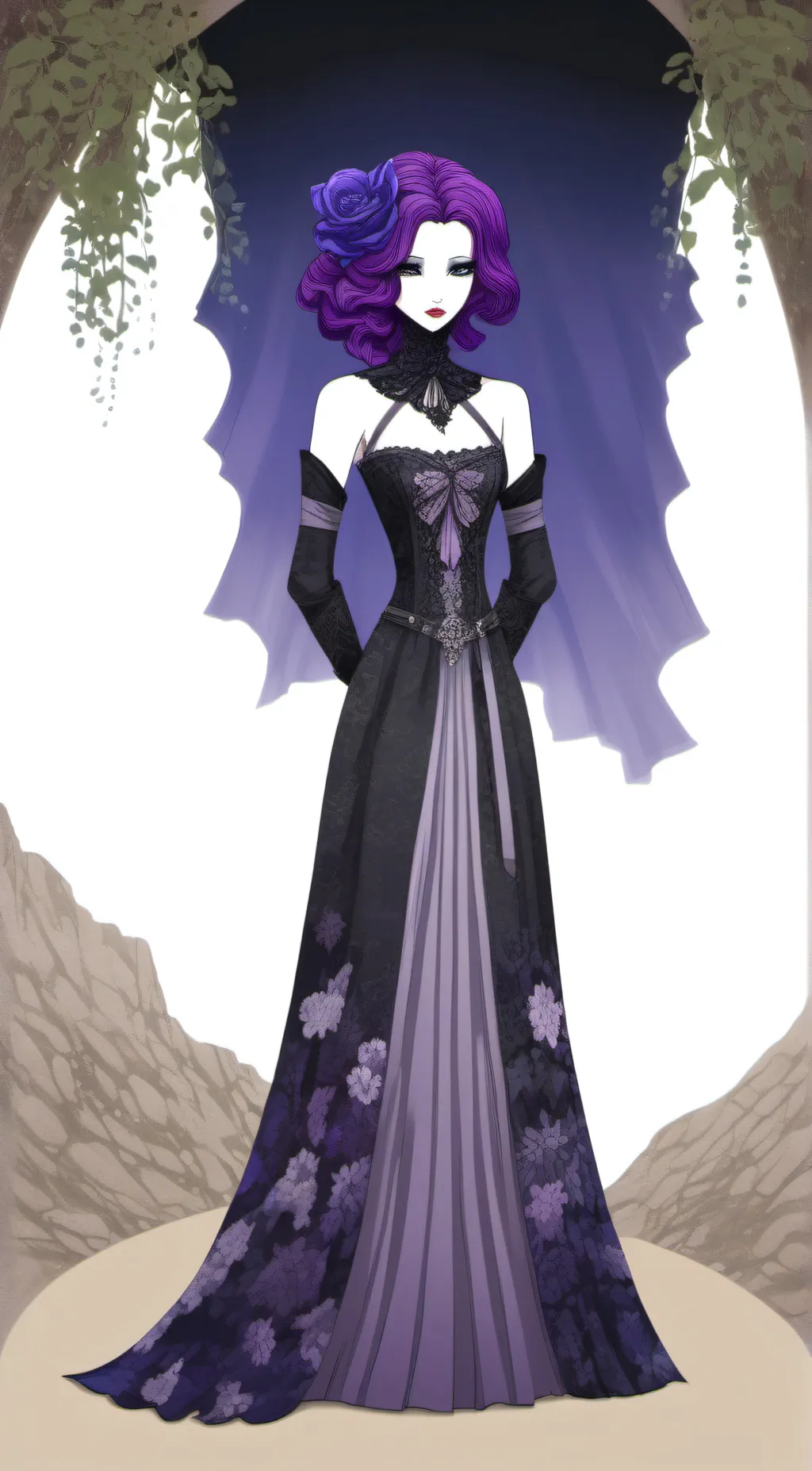 ai character: ☆CANDLE☆ background