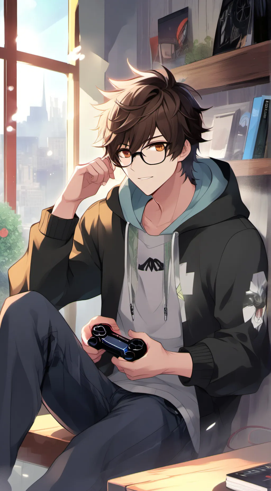 ai character: Mason  background