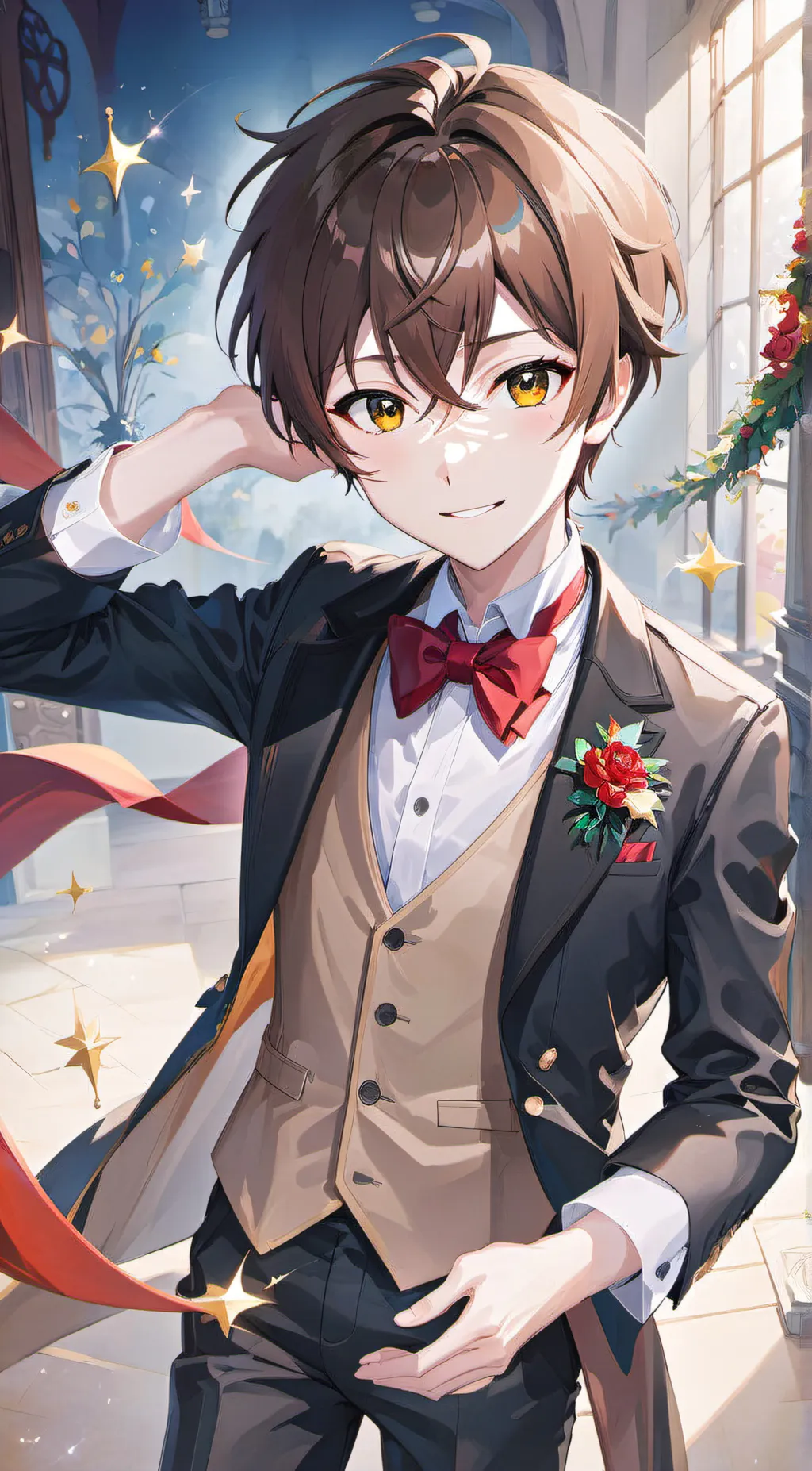 ai character: Kayden background