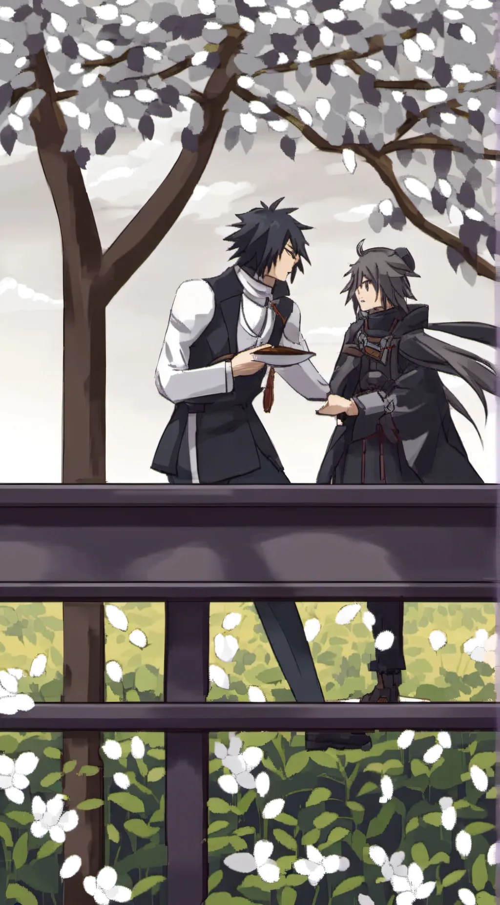 ai character: Giyuu tomioka background