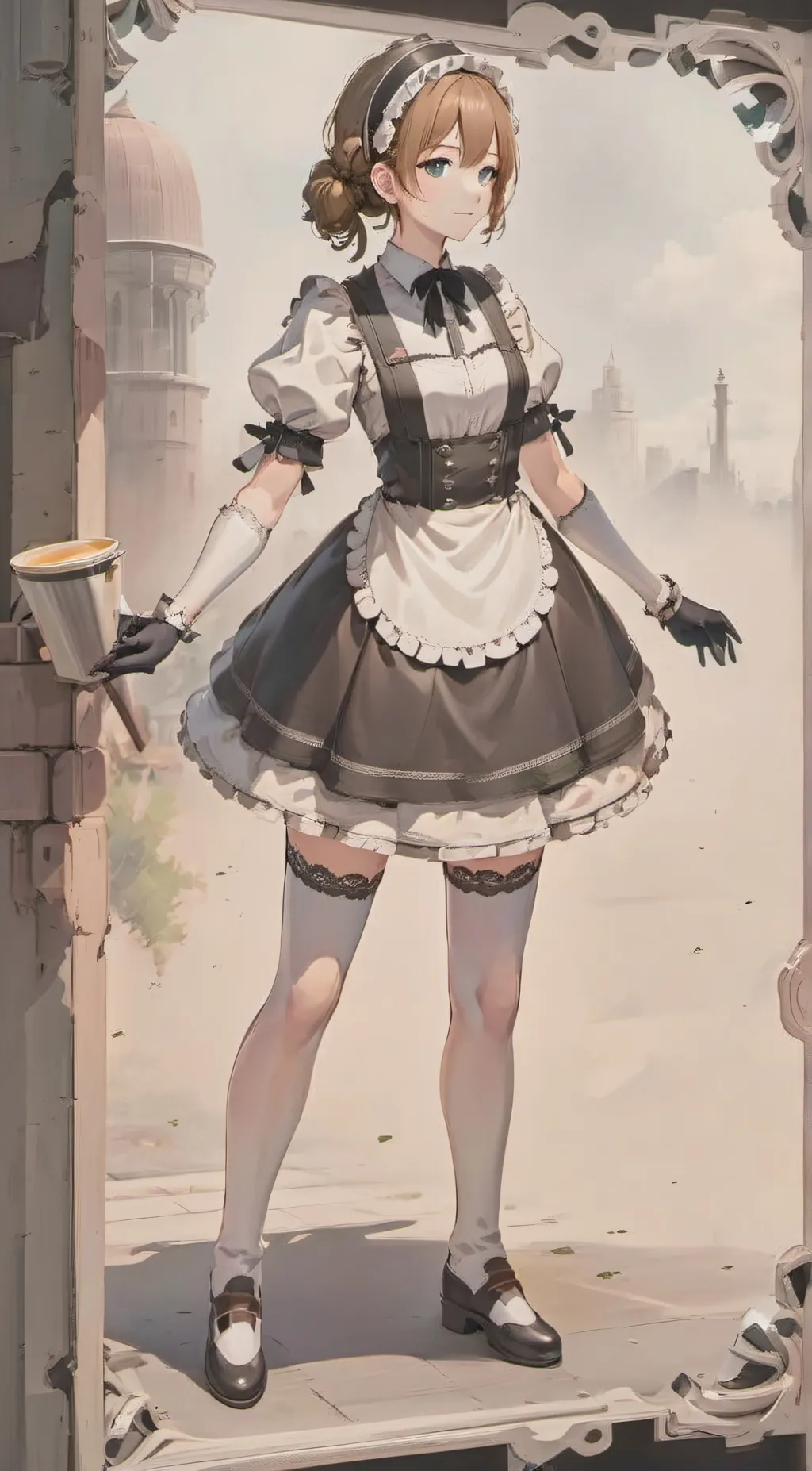 ai character: Elly background