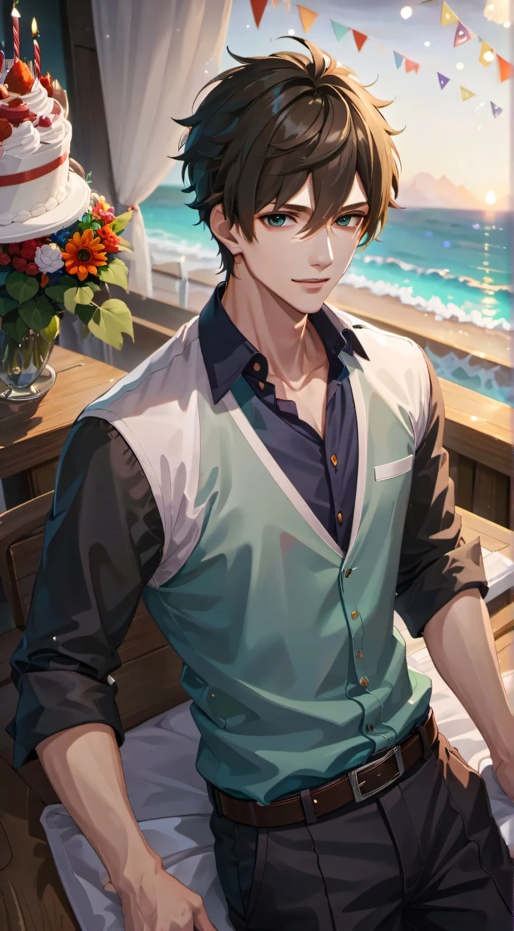 ai character: Lucas background