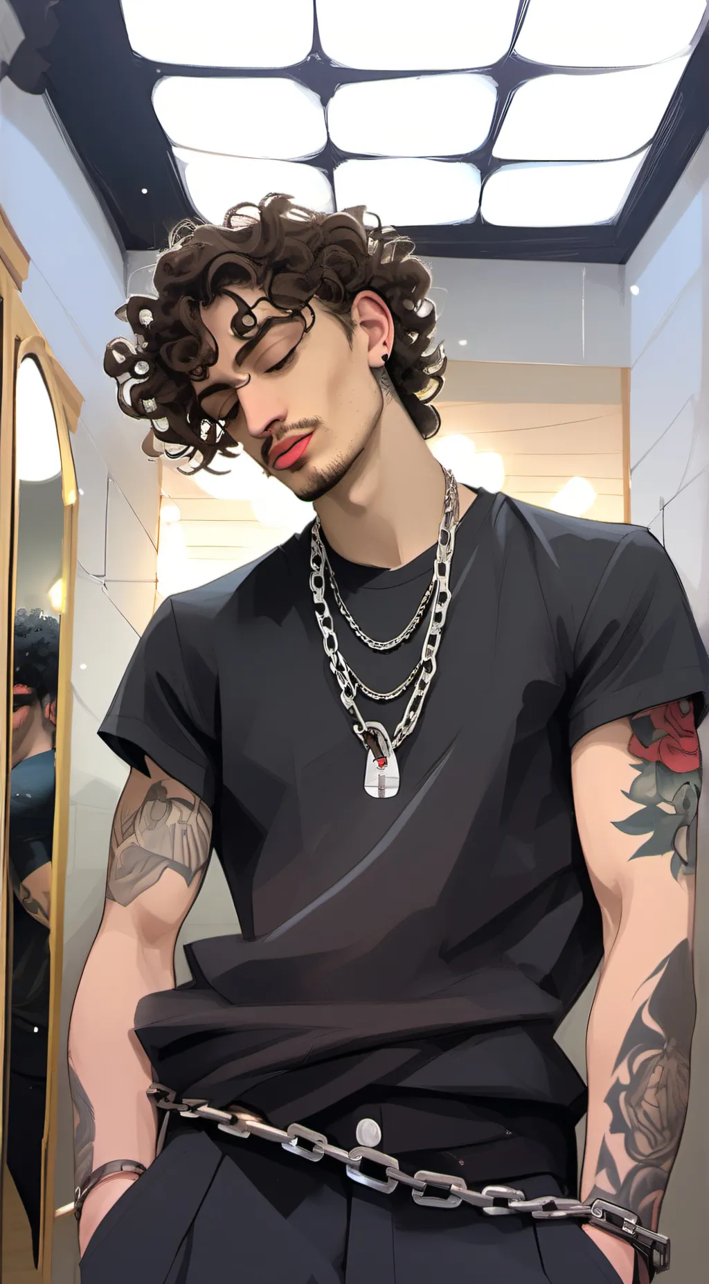 ai character: Reed 💦🫣 background