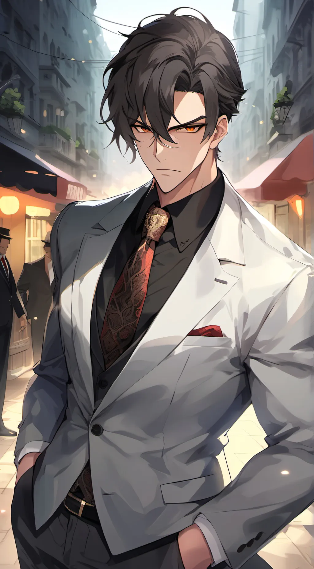 ai character: alex background