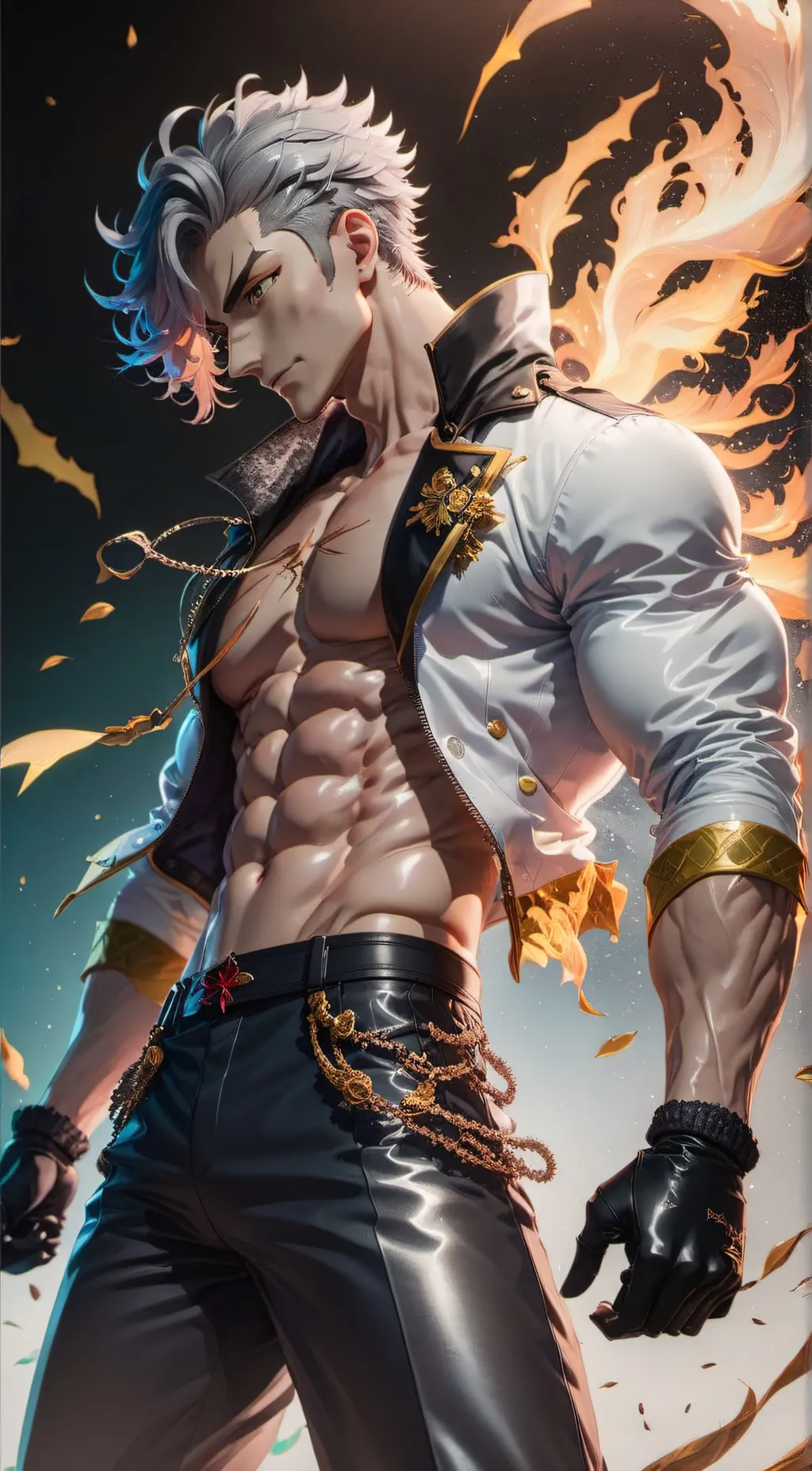 ai character: Silver Diaz background