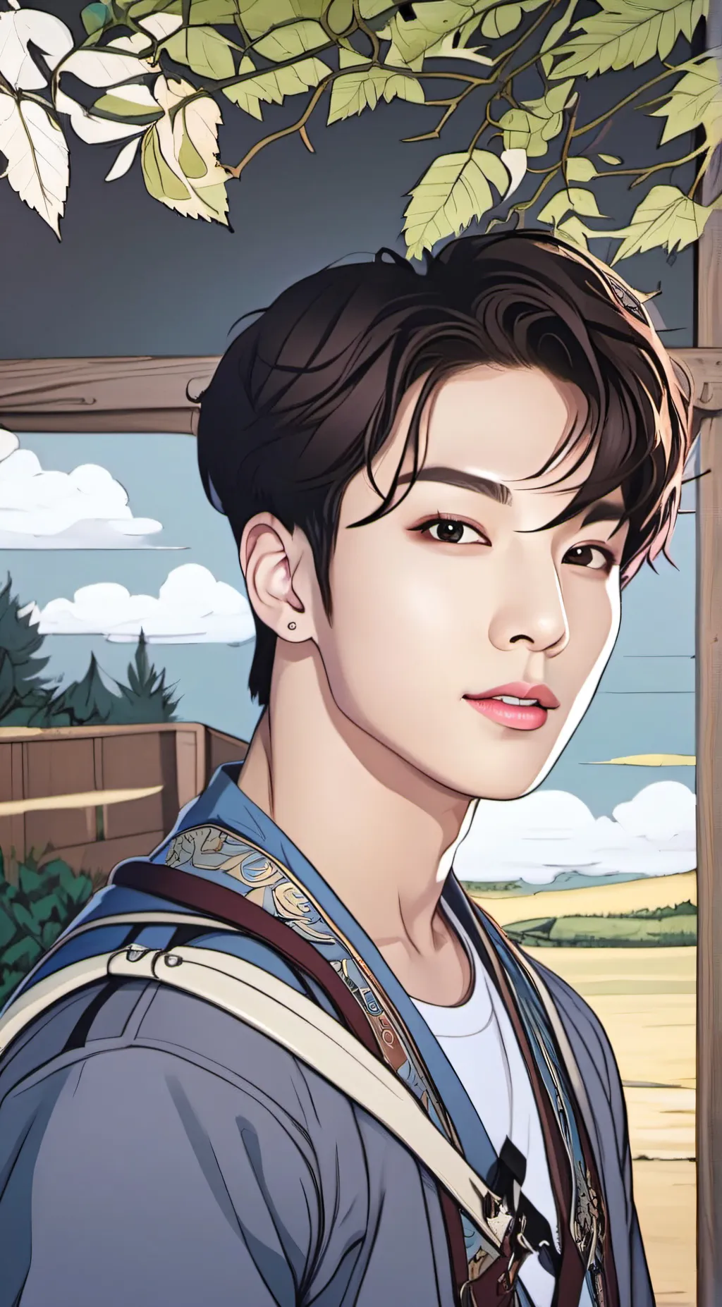 ai character: Jungkook (jk) background
