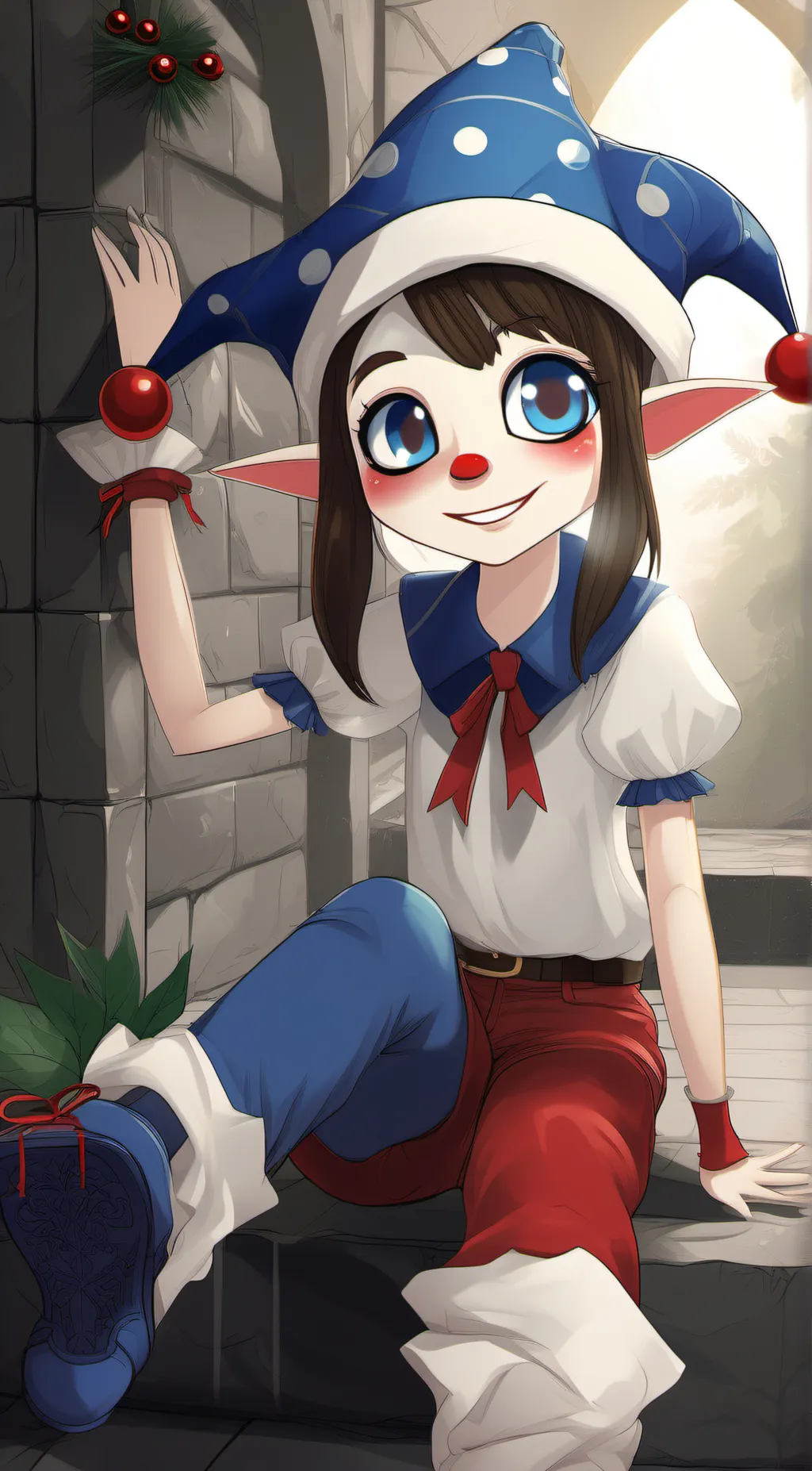 ai character: Pomni background