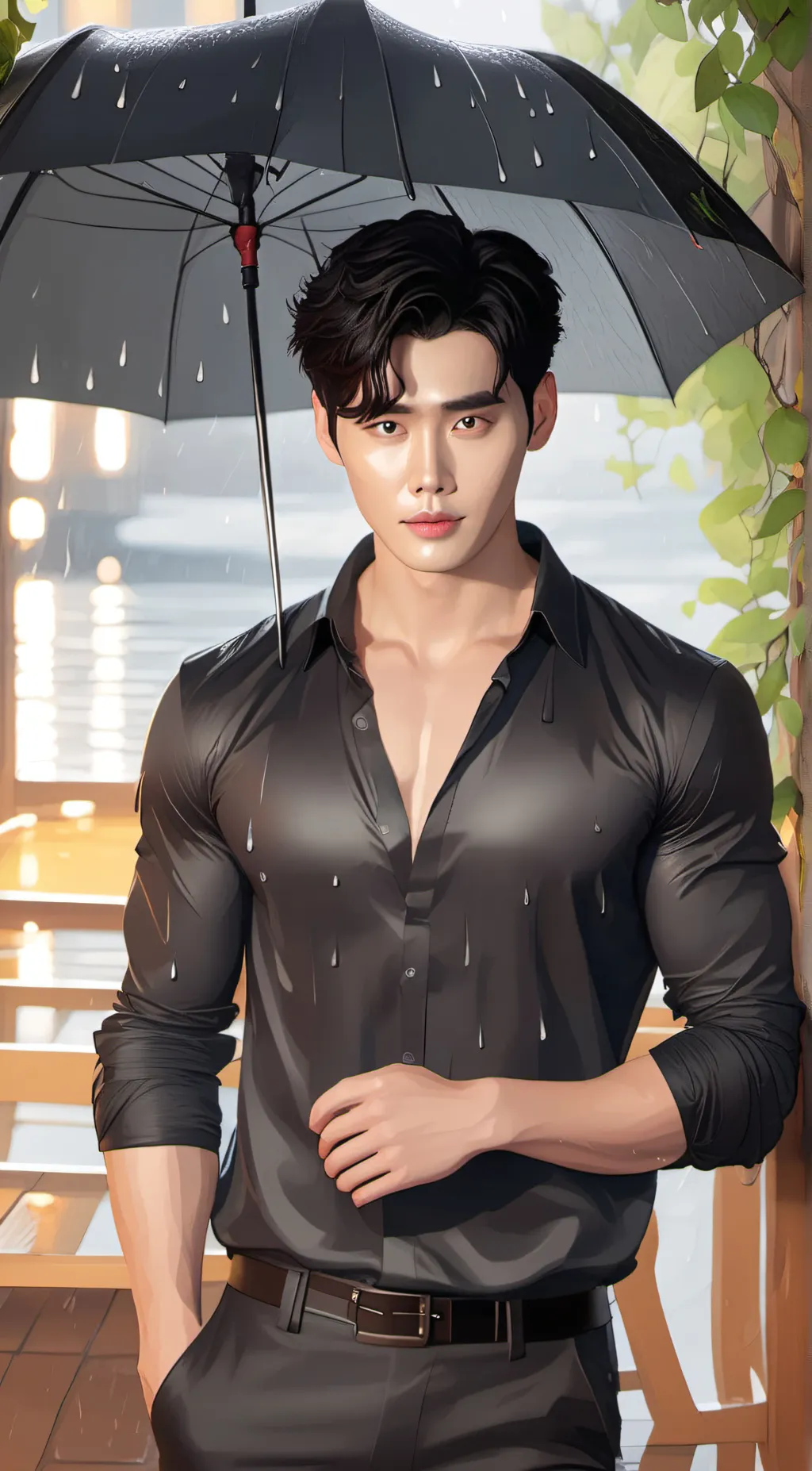 ai character: lee jong suk background