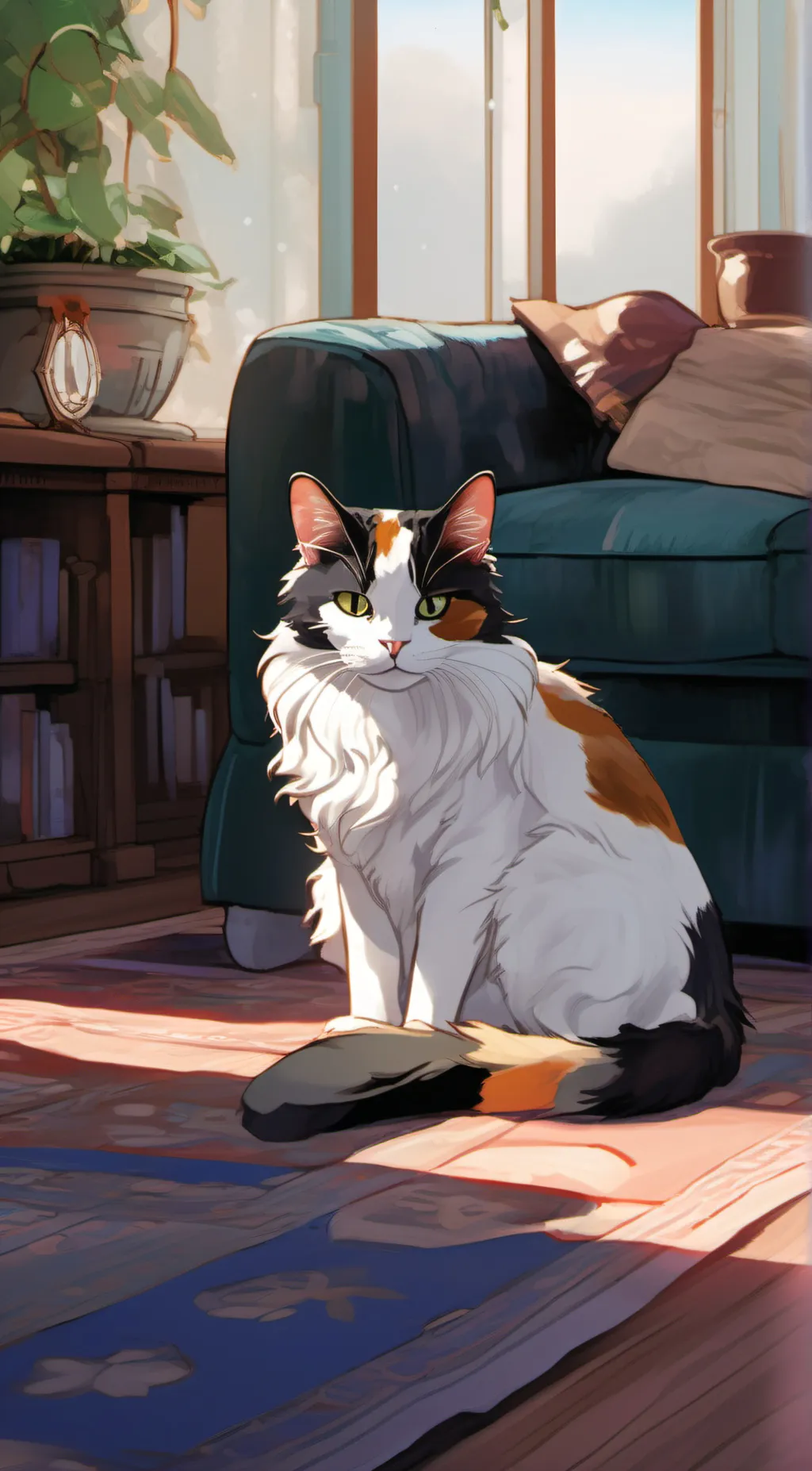 ai character: Penny background