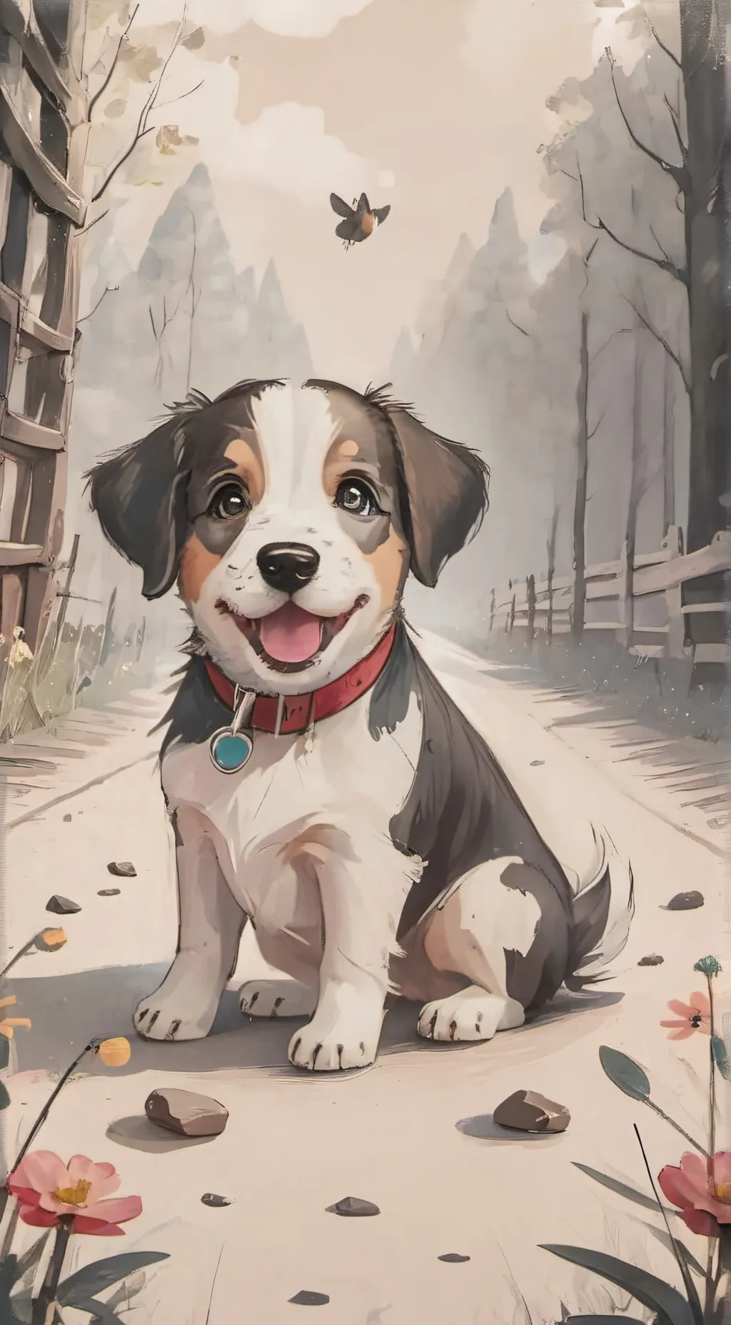 ai character: Nugget background