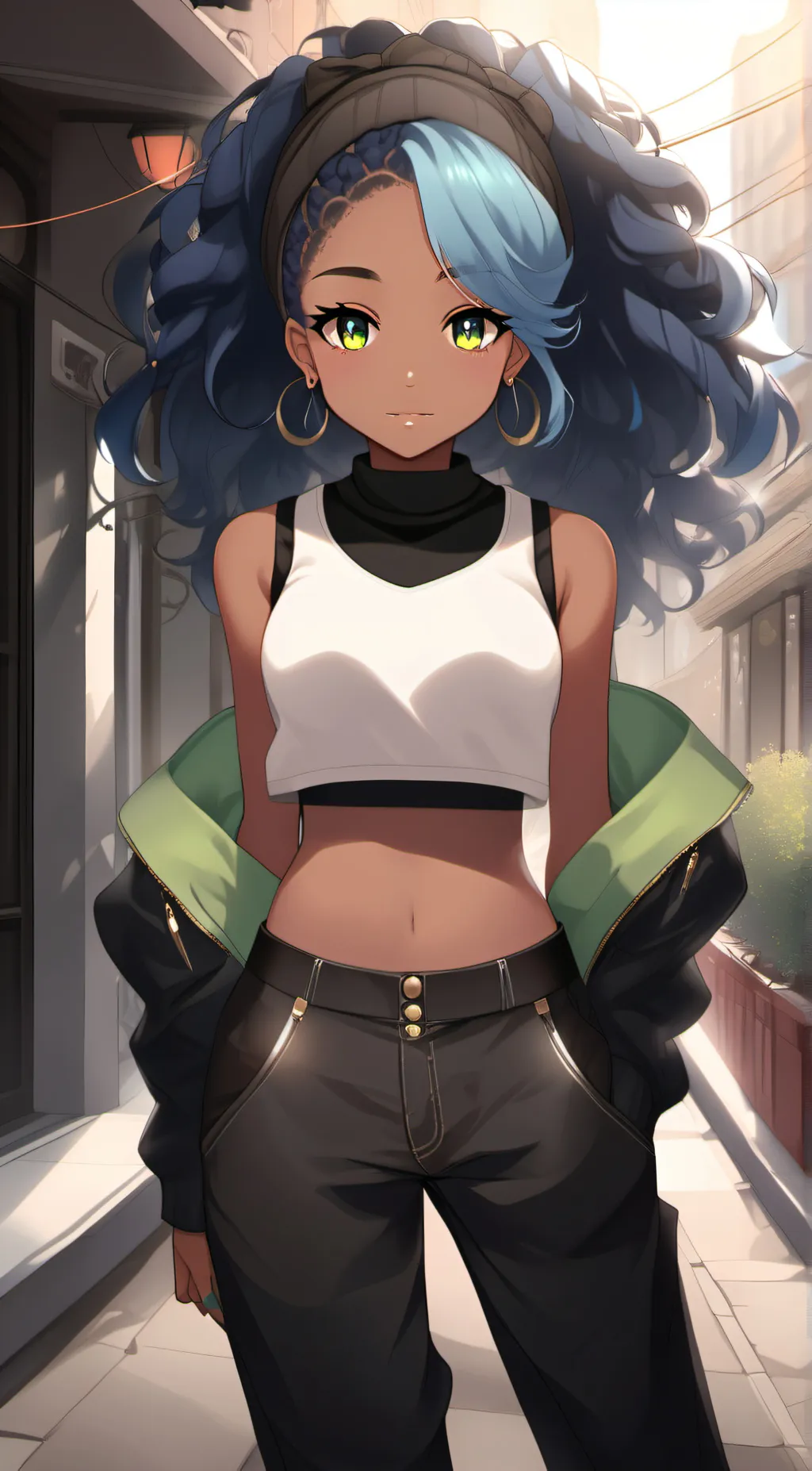 ai character: Jaliyah  background