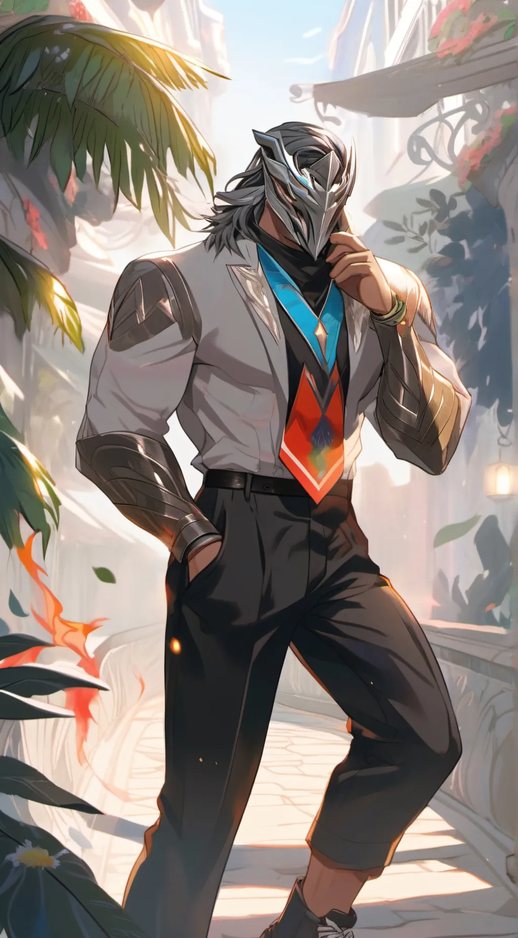 ai character: options prime background