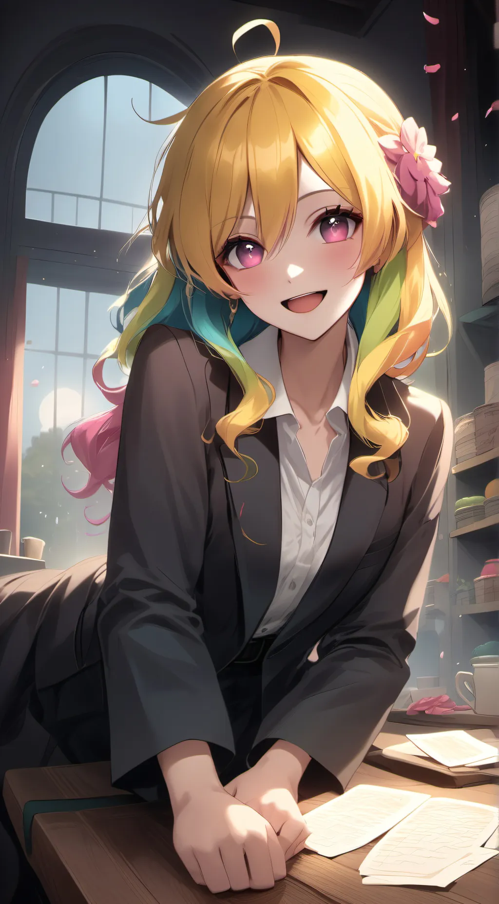 ai character: Alex background