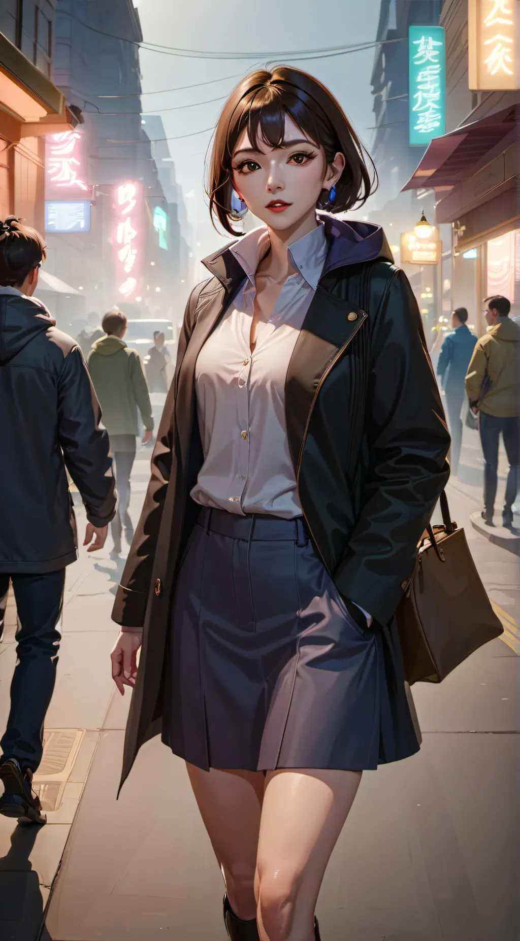 ai character: Lena background