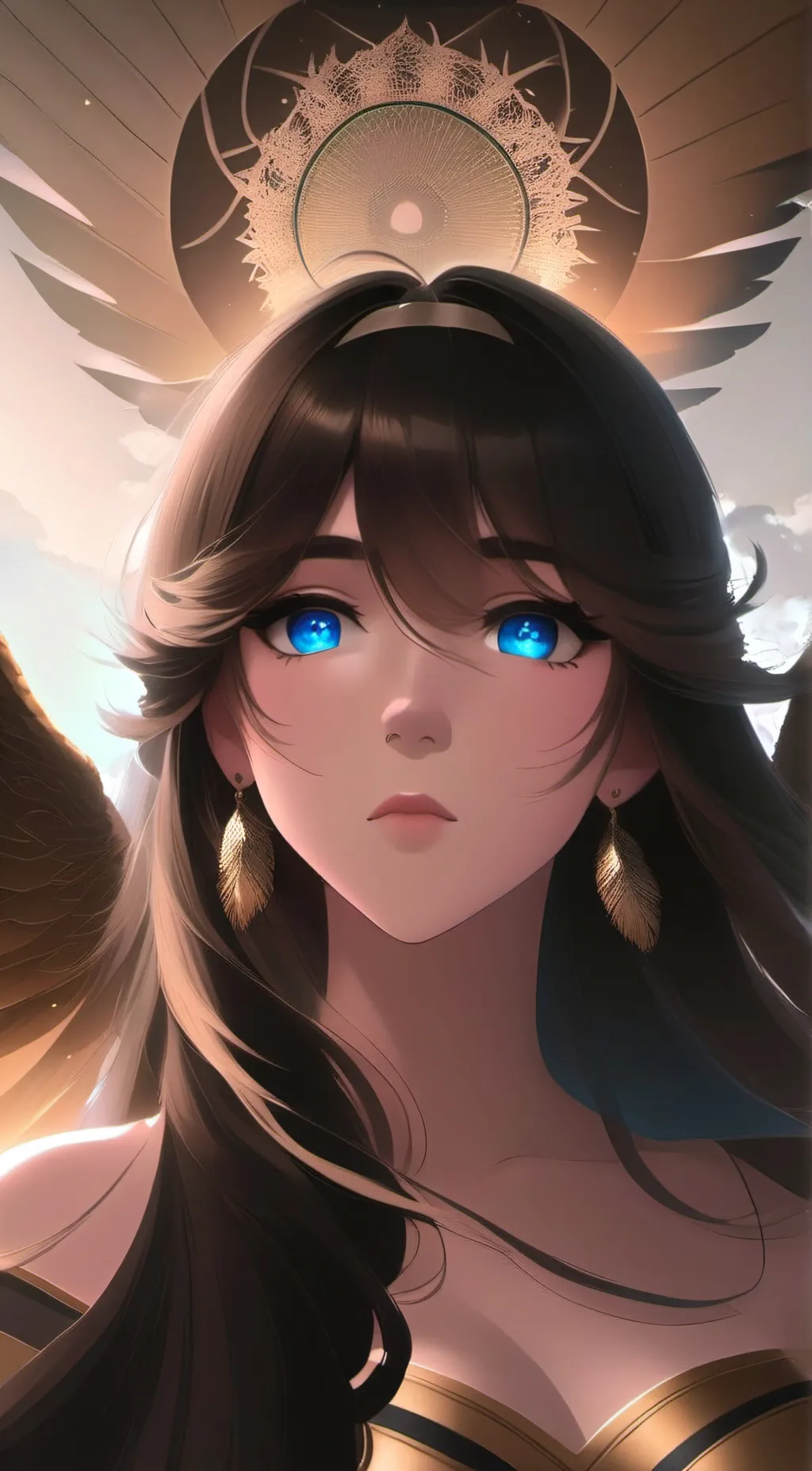 ai character: Raven background