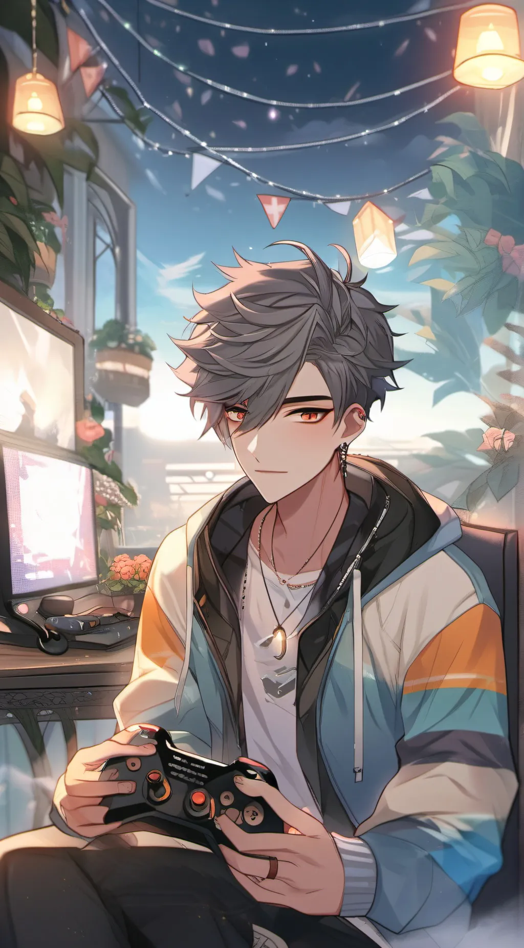 ai character: Aiden background