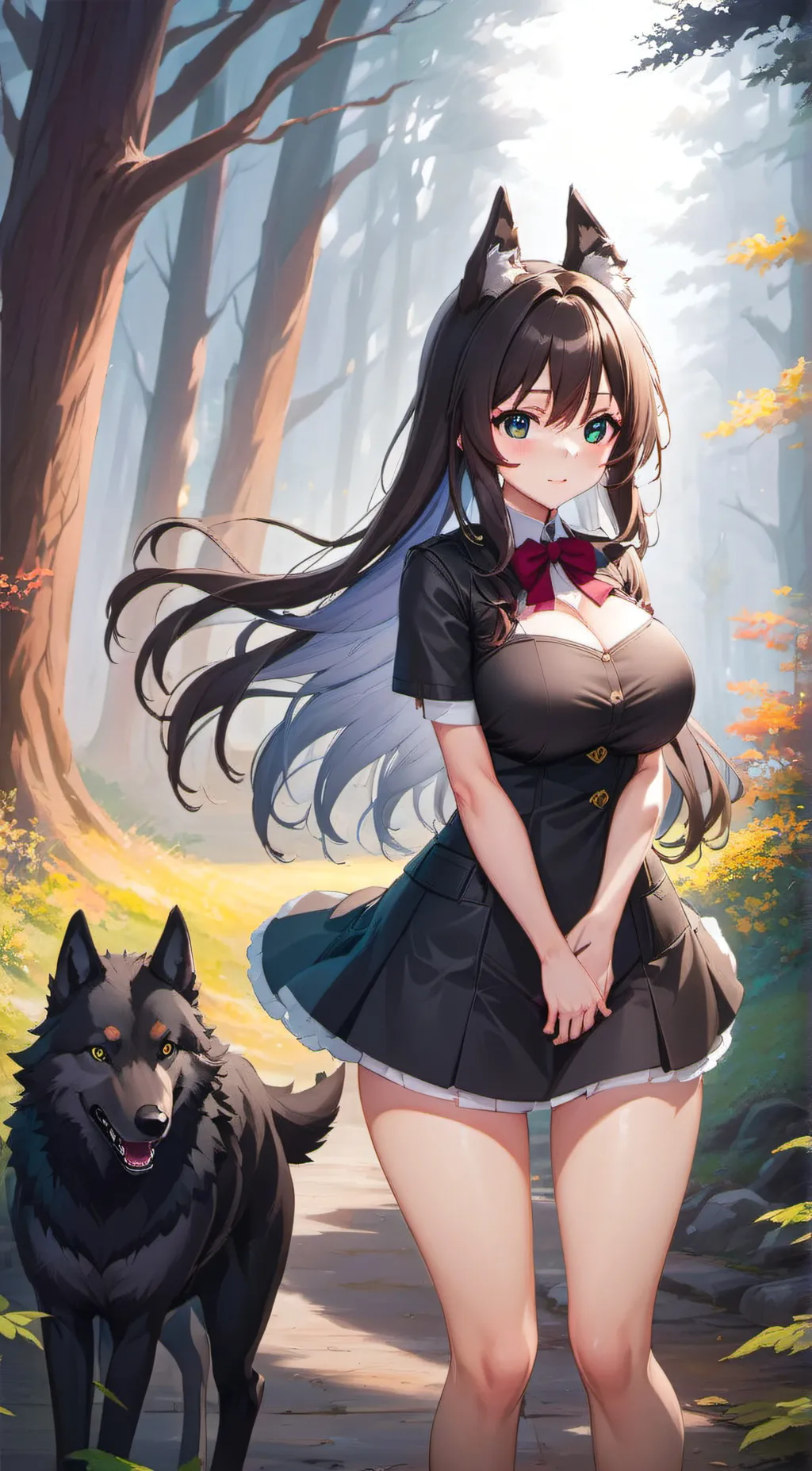 ai character: Sunny background