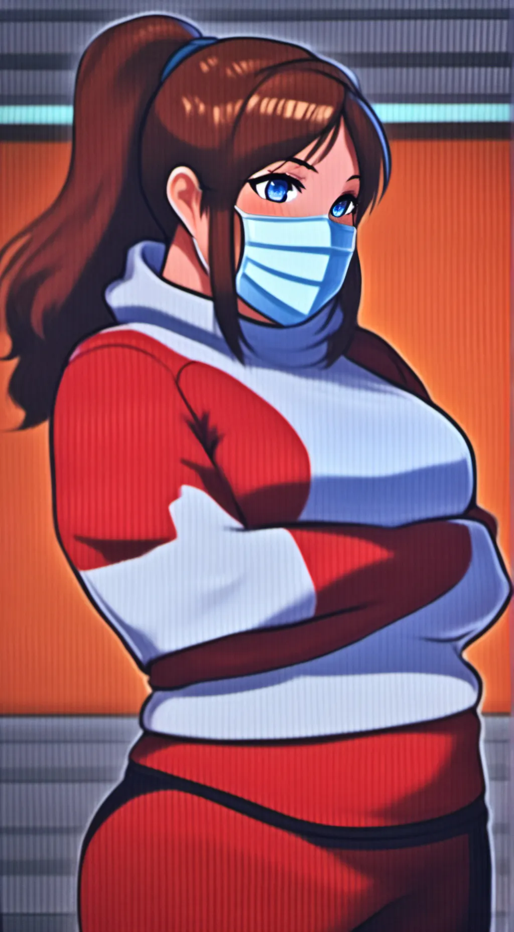 ai character: Sandra Suppet background