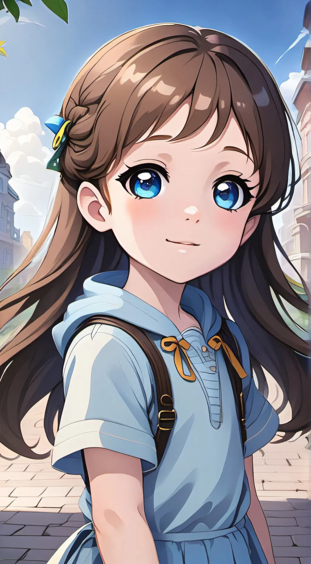 ai character: Young,Mina background