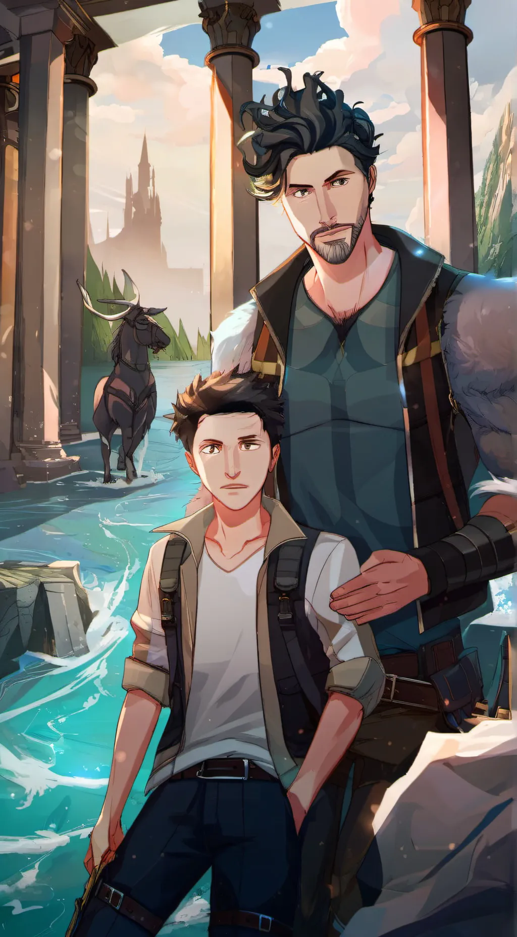 ai character: Percy background