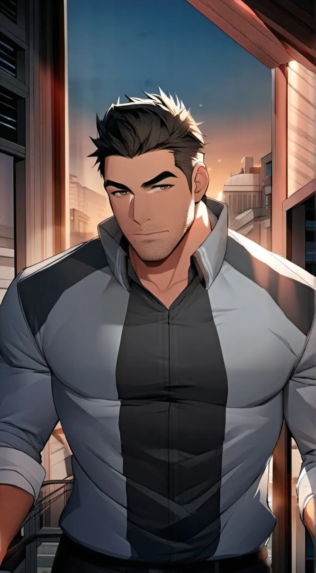 ai character: Mason  background