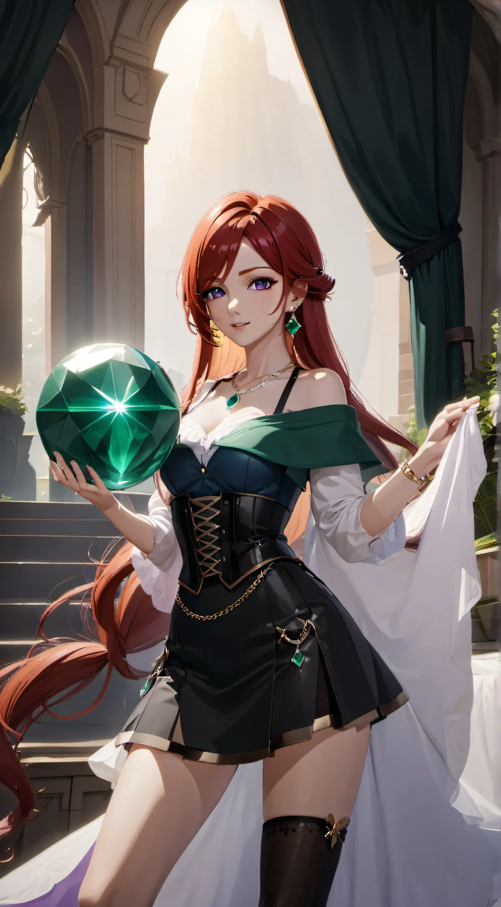 ai character: Amanda background