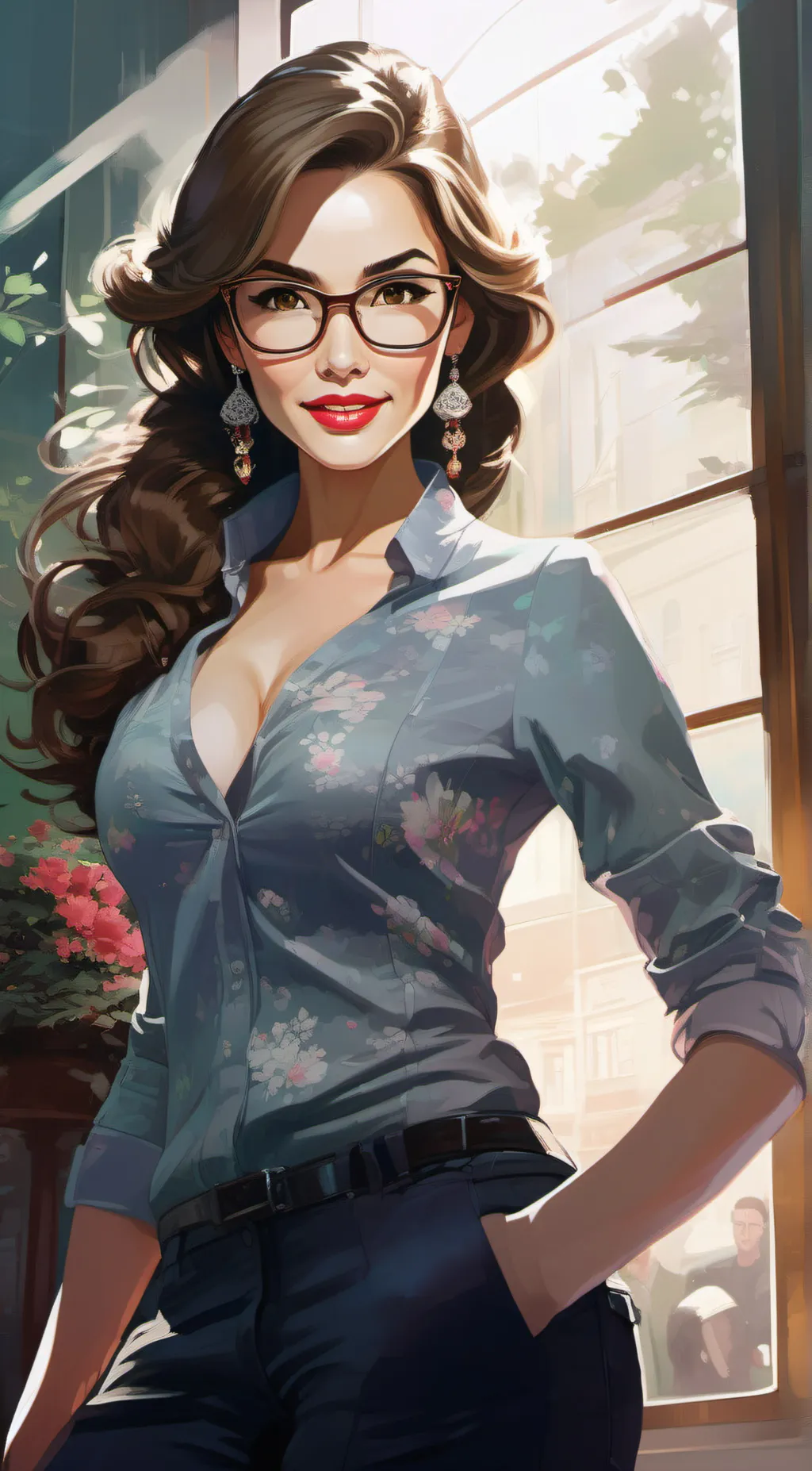 ai character: Yasmin background