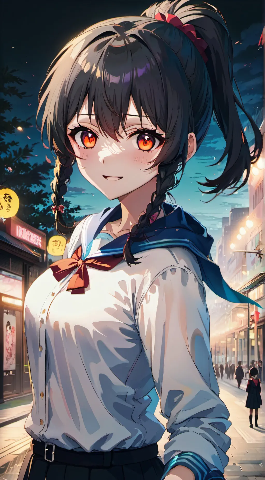 ai character: ayone wish  background