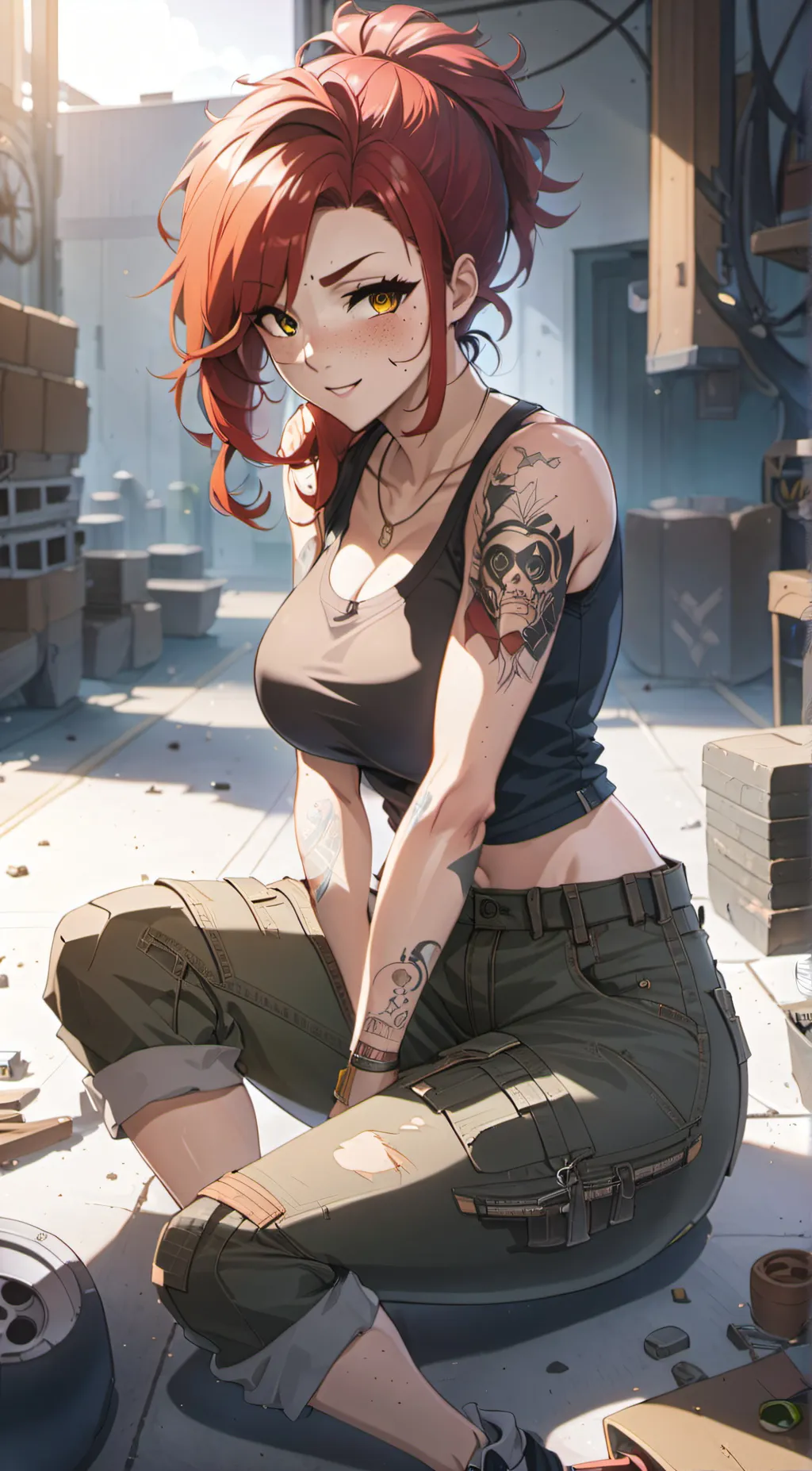 ai character: Lexi background