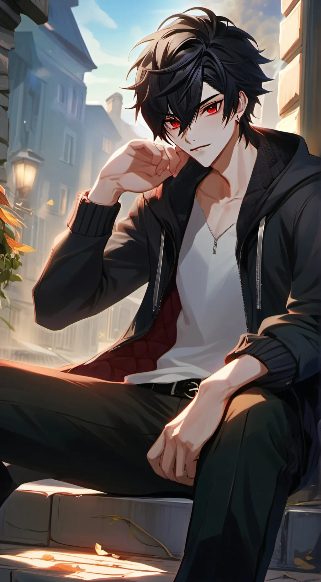 ai character: Adam background