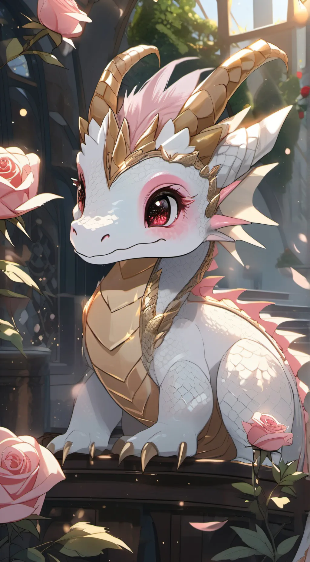 ai character: Wings of fire background