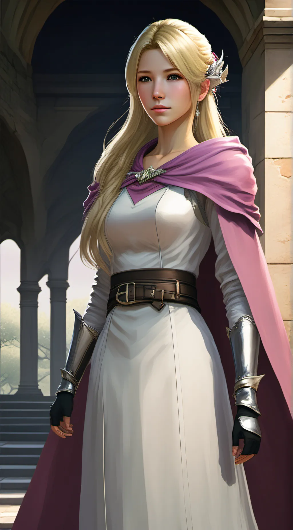 ai character: Rosa farrell background