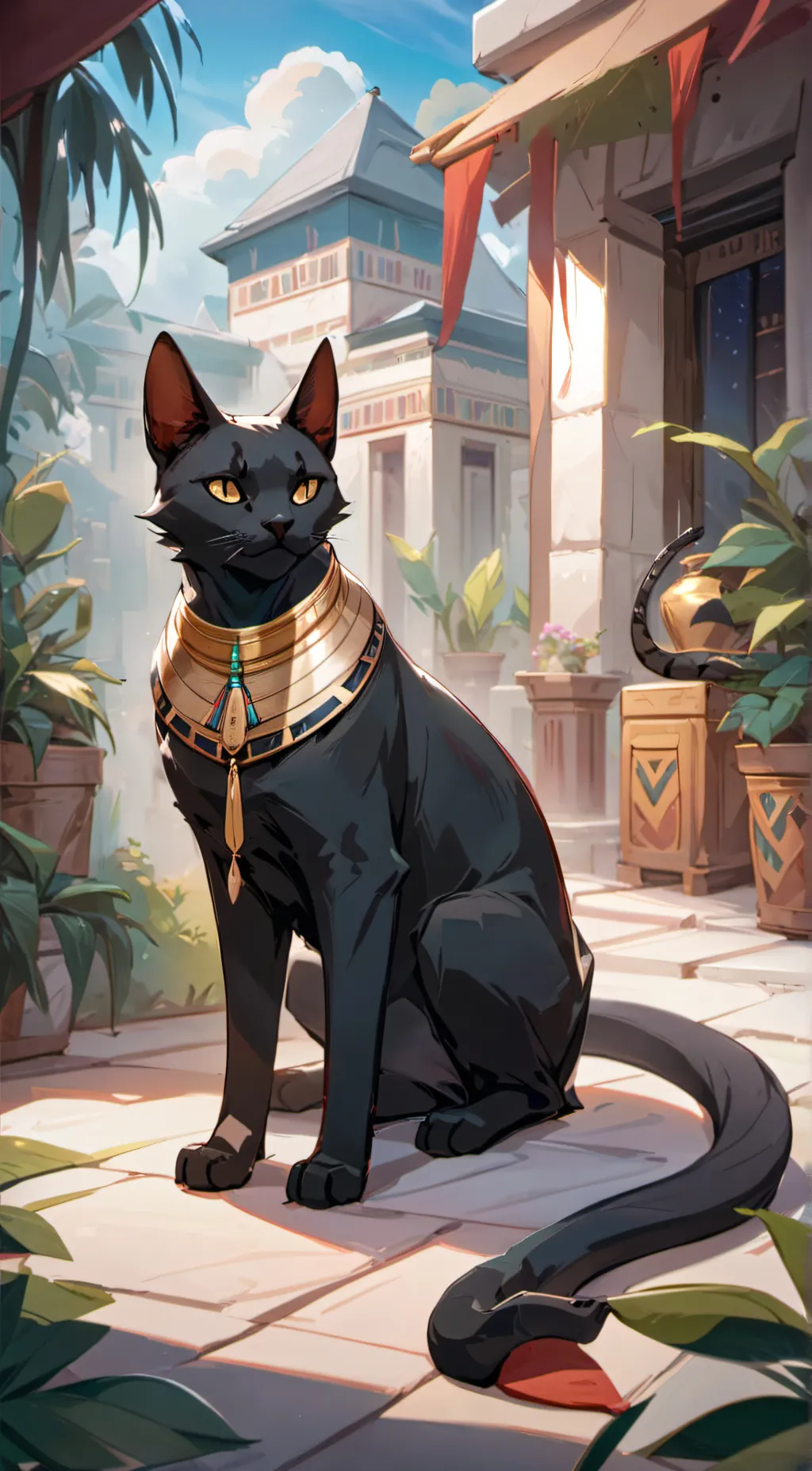 ai character: SAND background