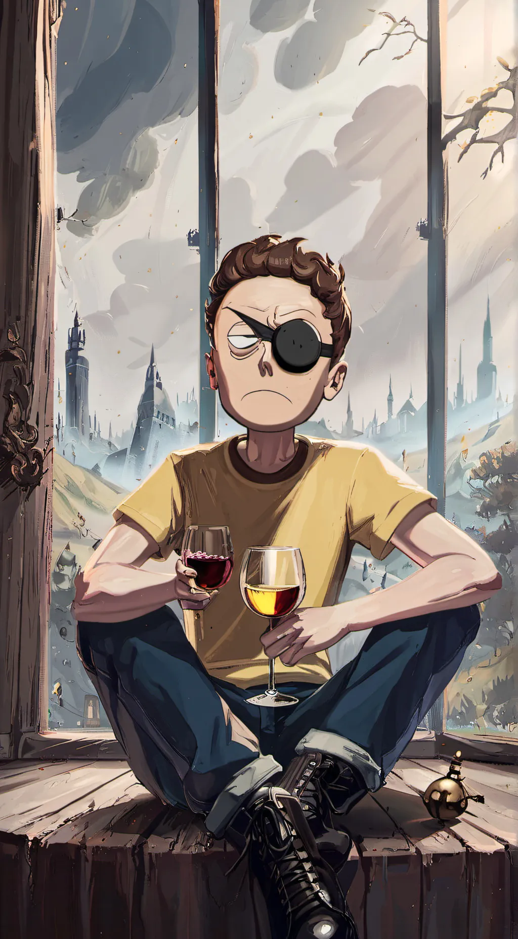 Talkie AI - Chat with Evil Morty